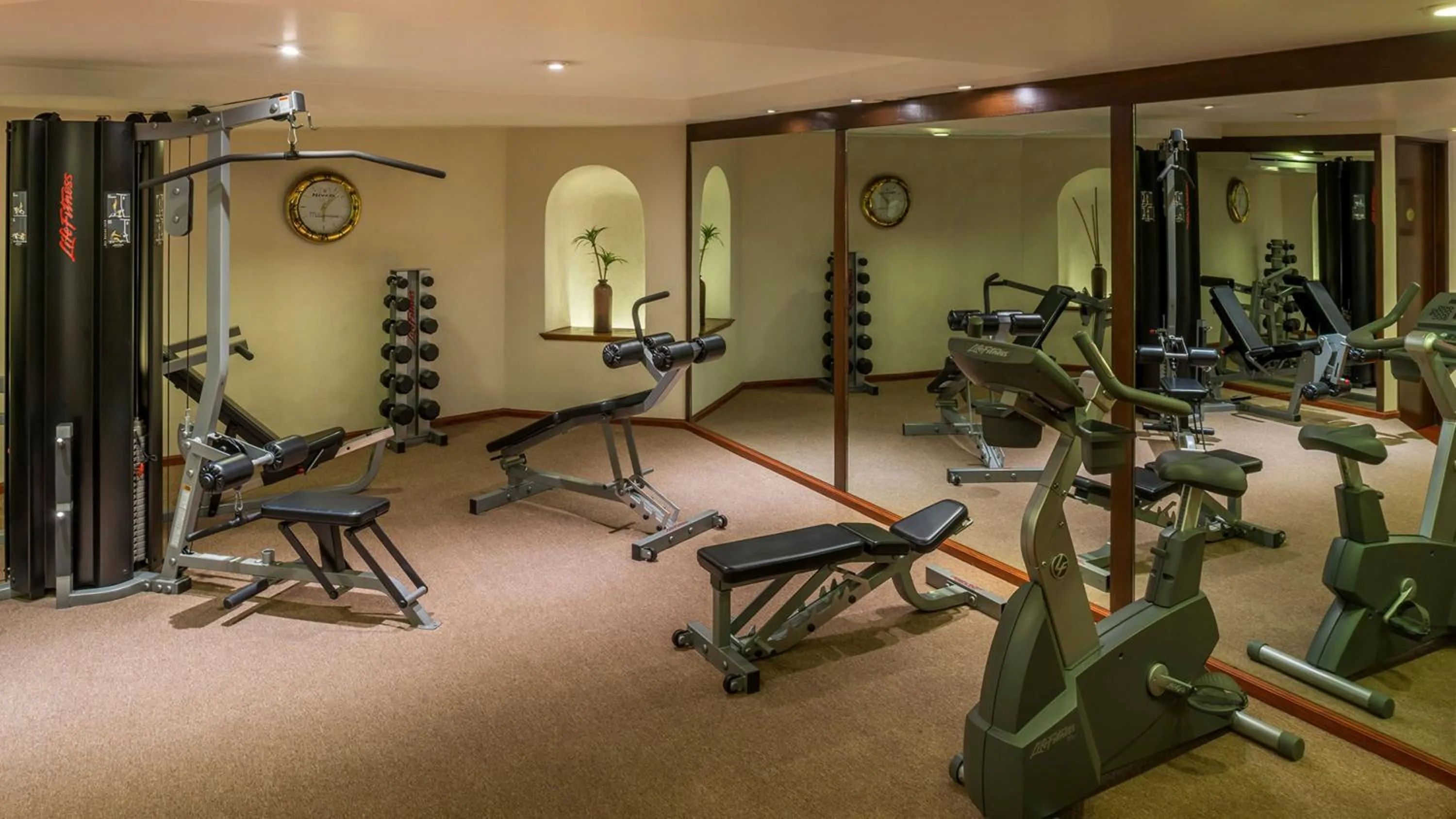 Fitness centre/facilities in Quinta Real Zacatecas