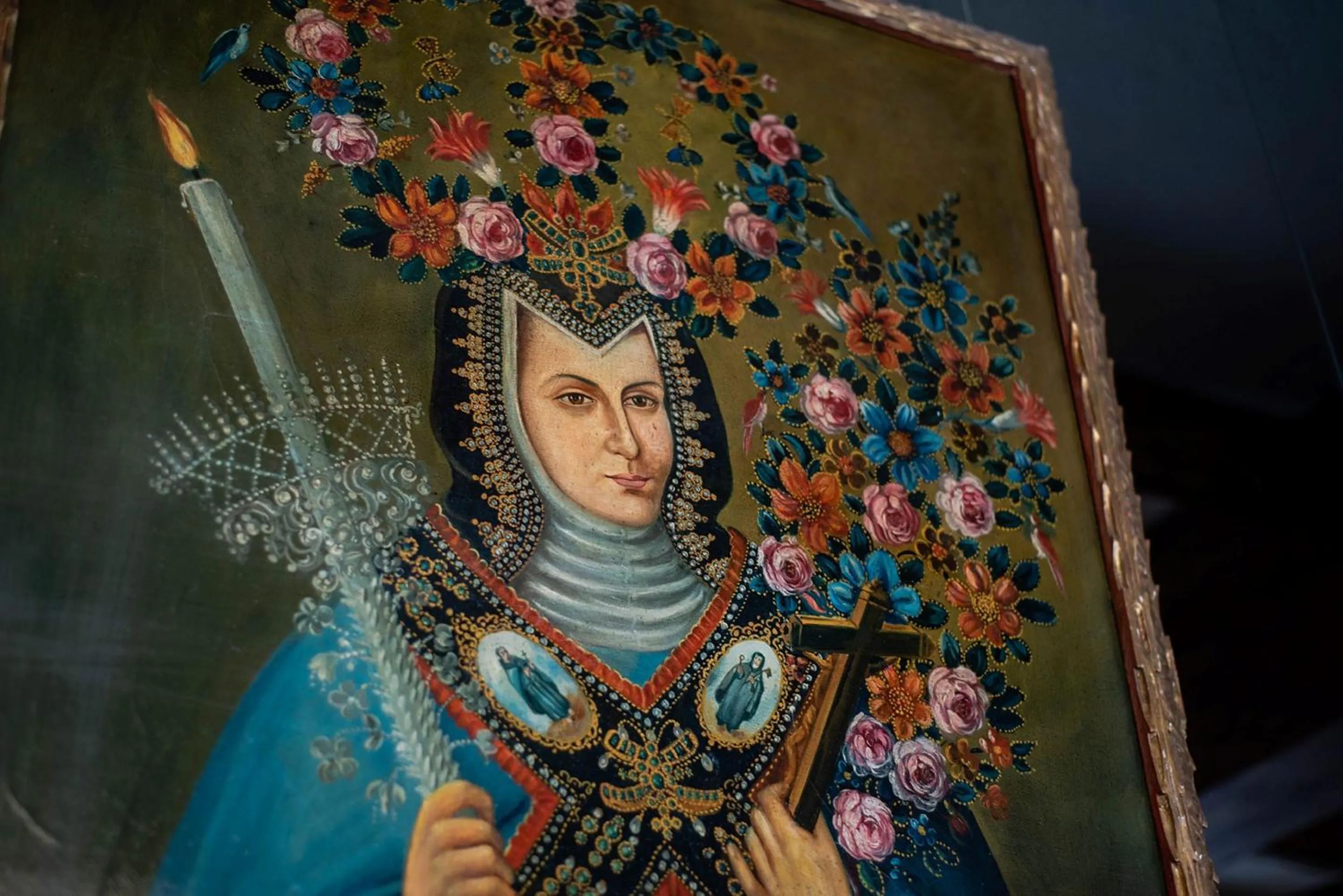 Decorative detail in Quinta Real Zacatecas