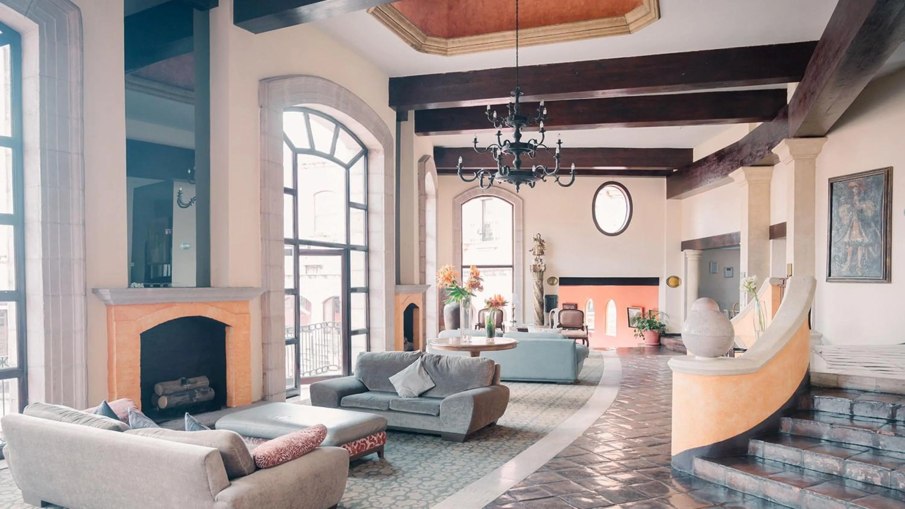Lobby or reception in Quinta Real Zacatecas