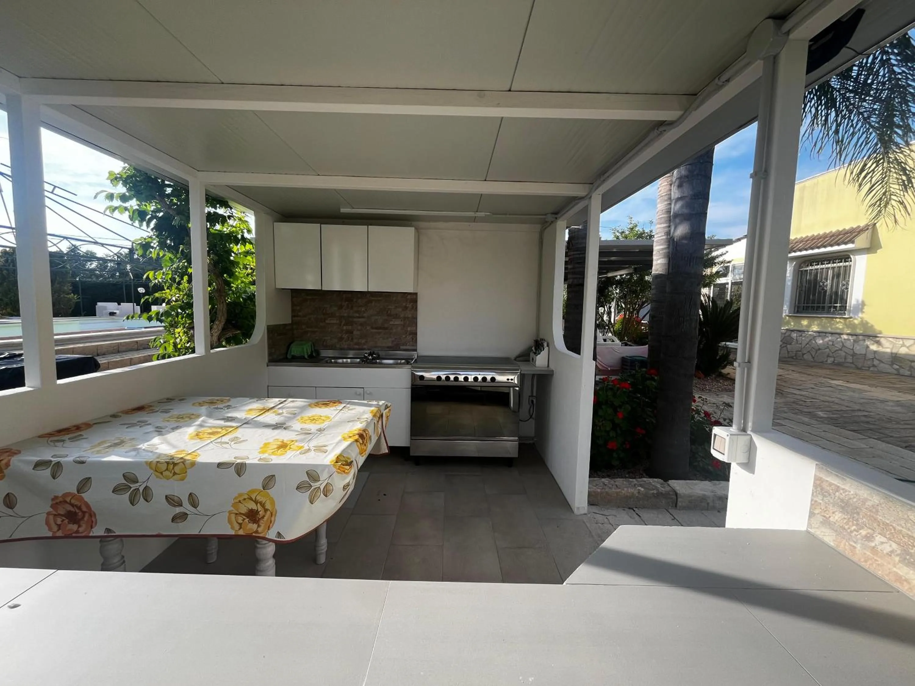 Kitchen or kitchenette in B&B Villaggio Regina