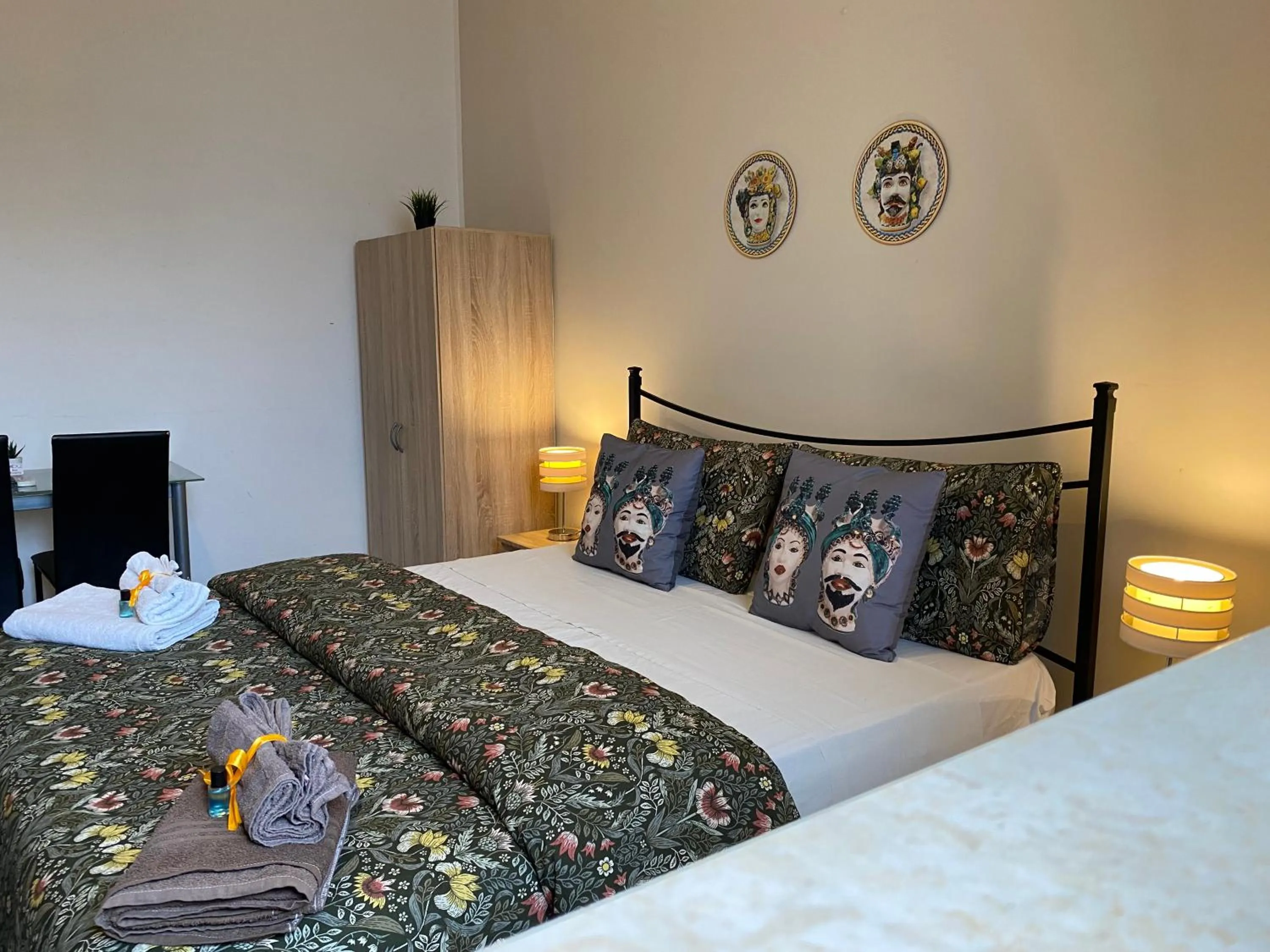 Bed in b & b Jasmine