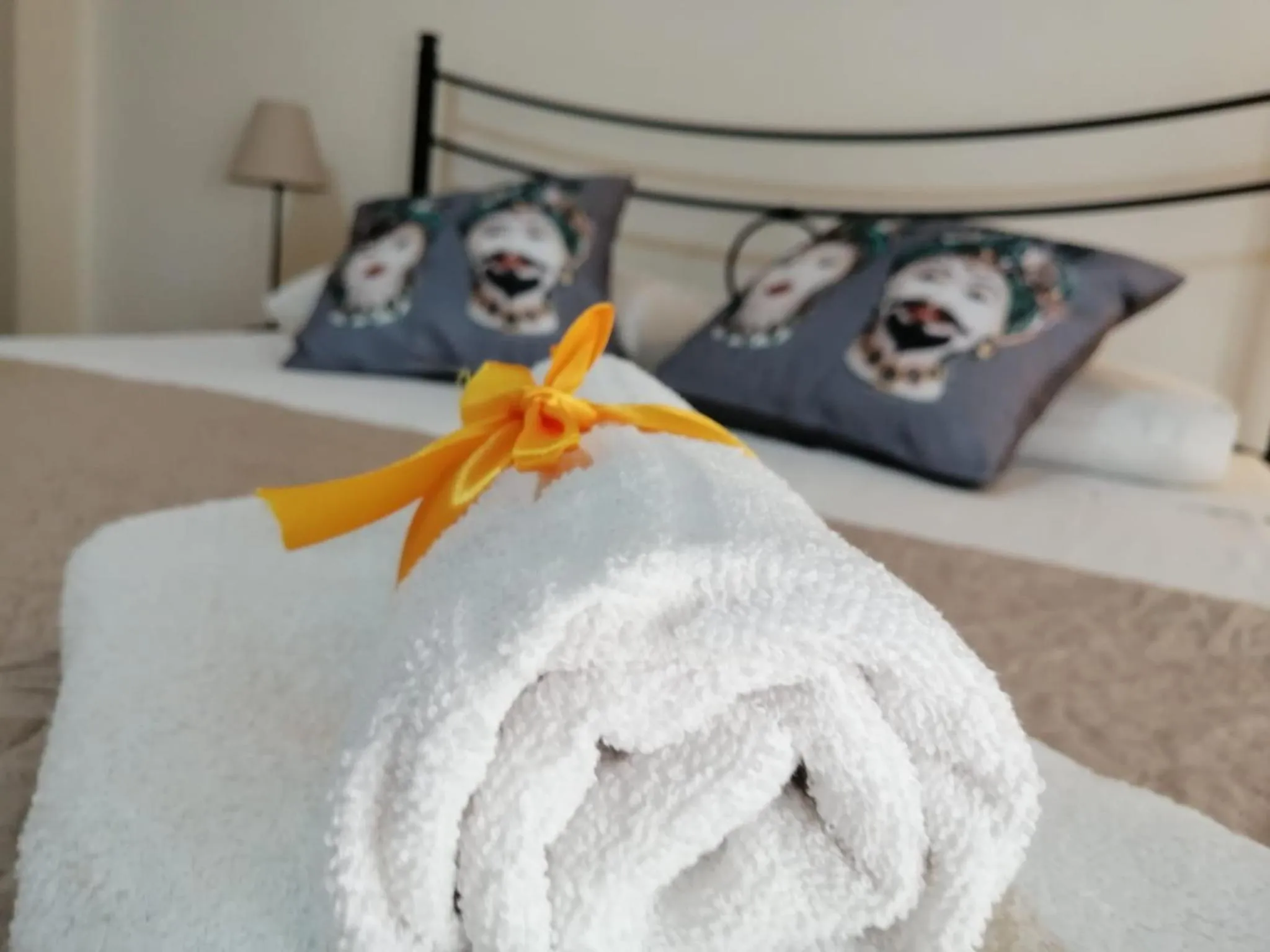 Bed in b & b Jasmine