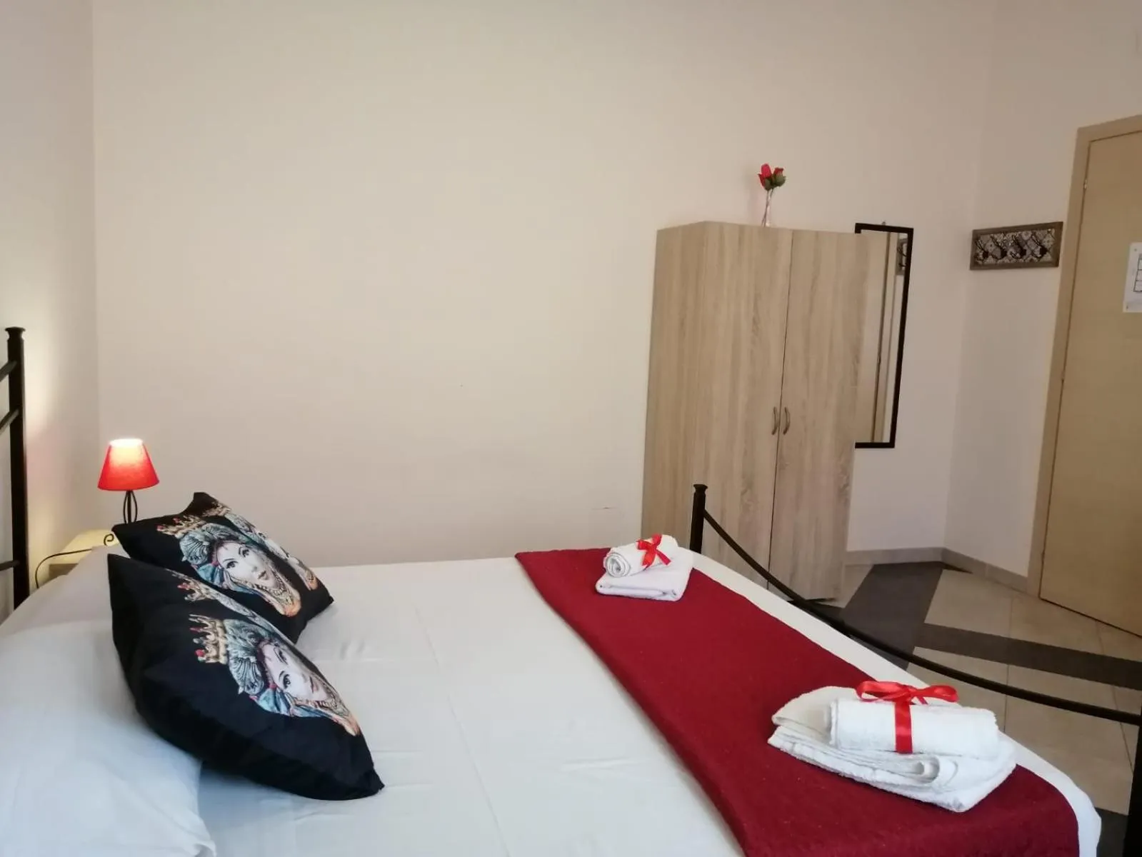 Bed in b & b Jasmine