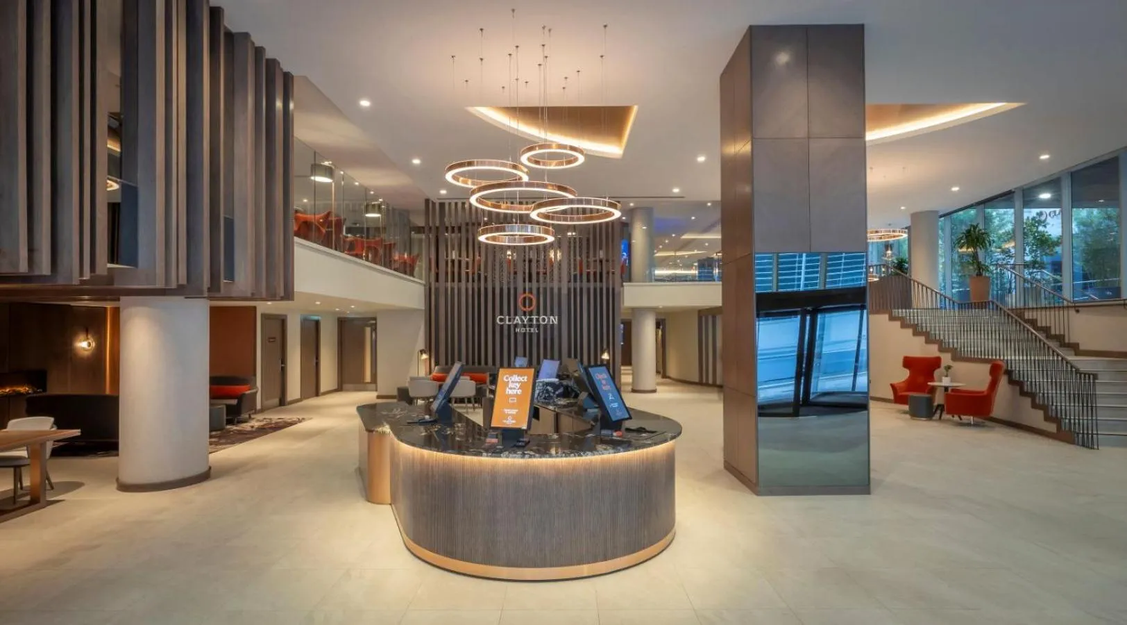 Lobby or reception in Clayton Hotel Cardiff Lane