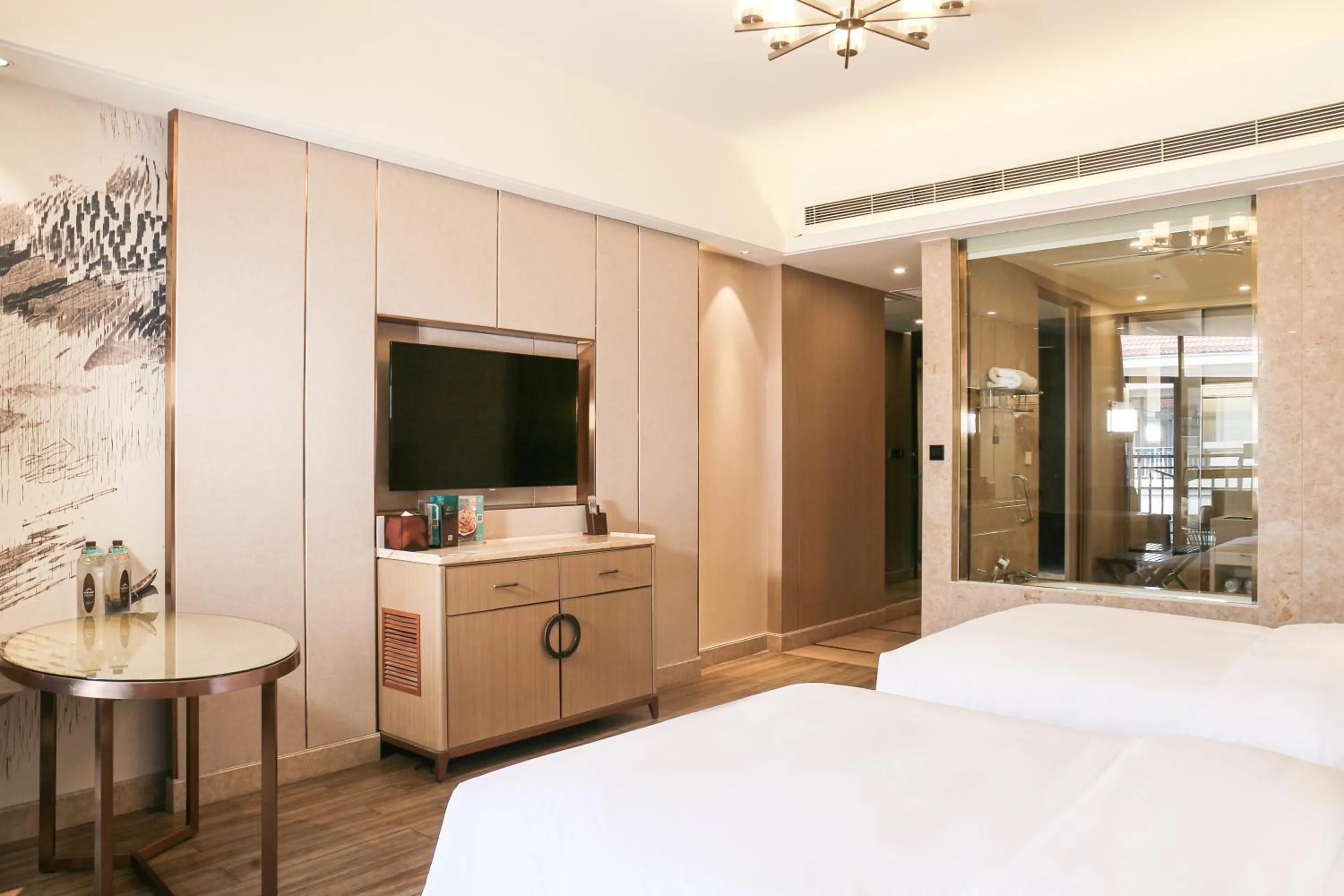Bed in Wanda Realm Xiamen North Bay