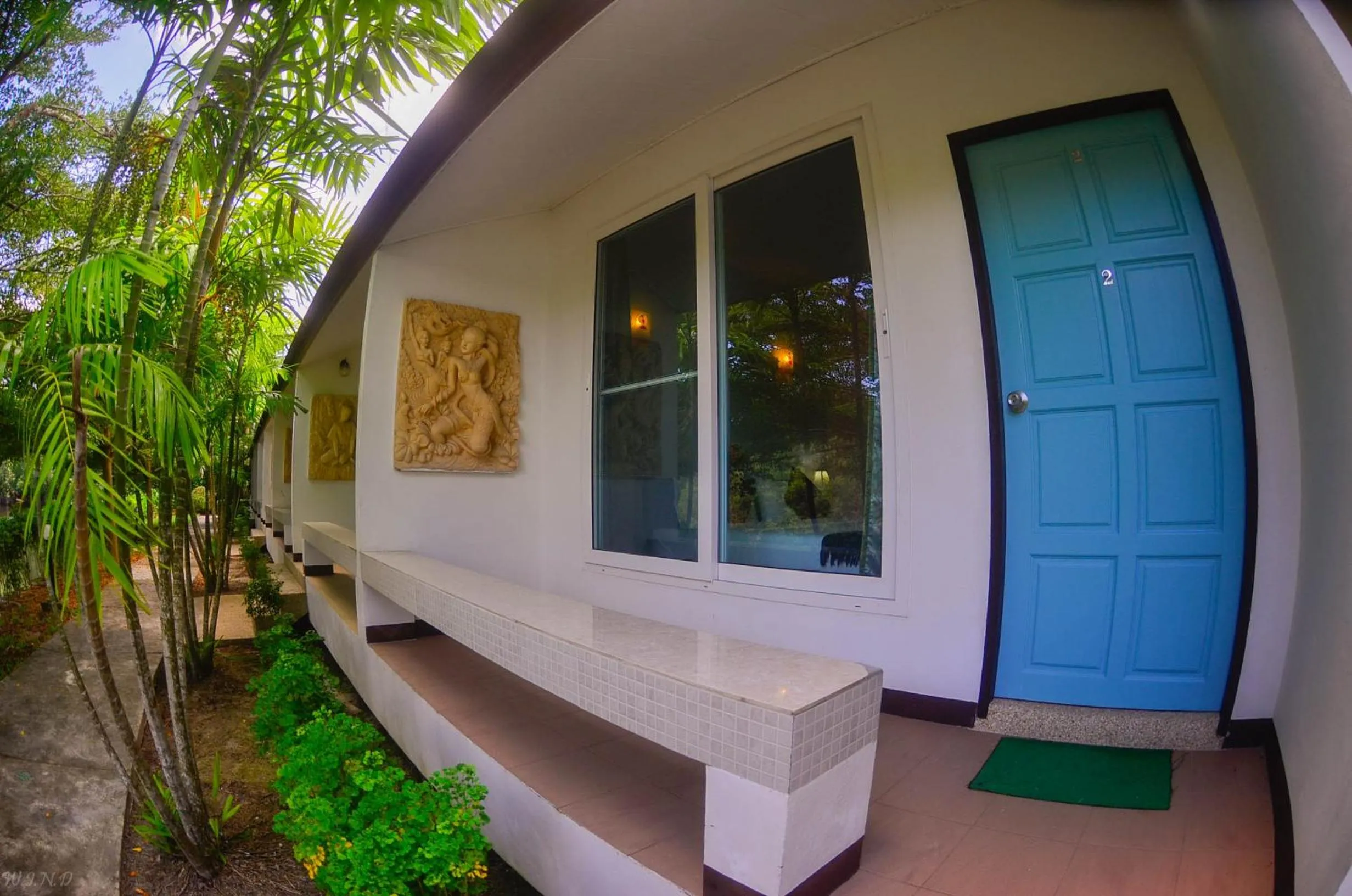 Facade/entrance in Chaiyo Resort