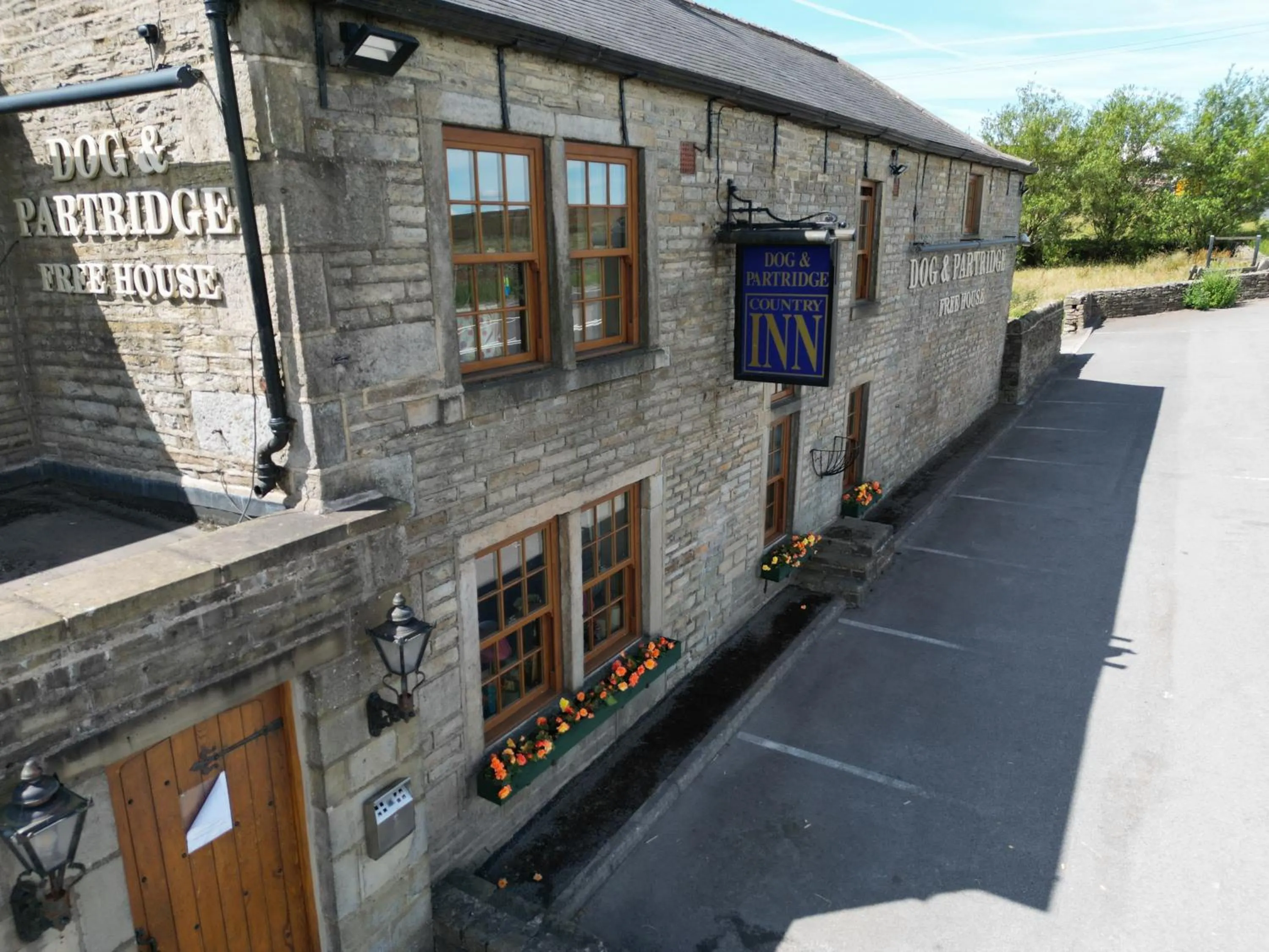 Property building in The Dog and Partridge