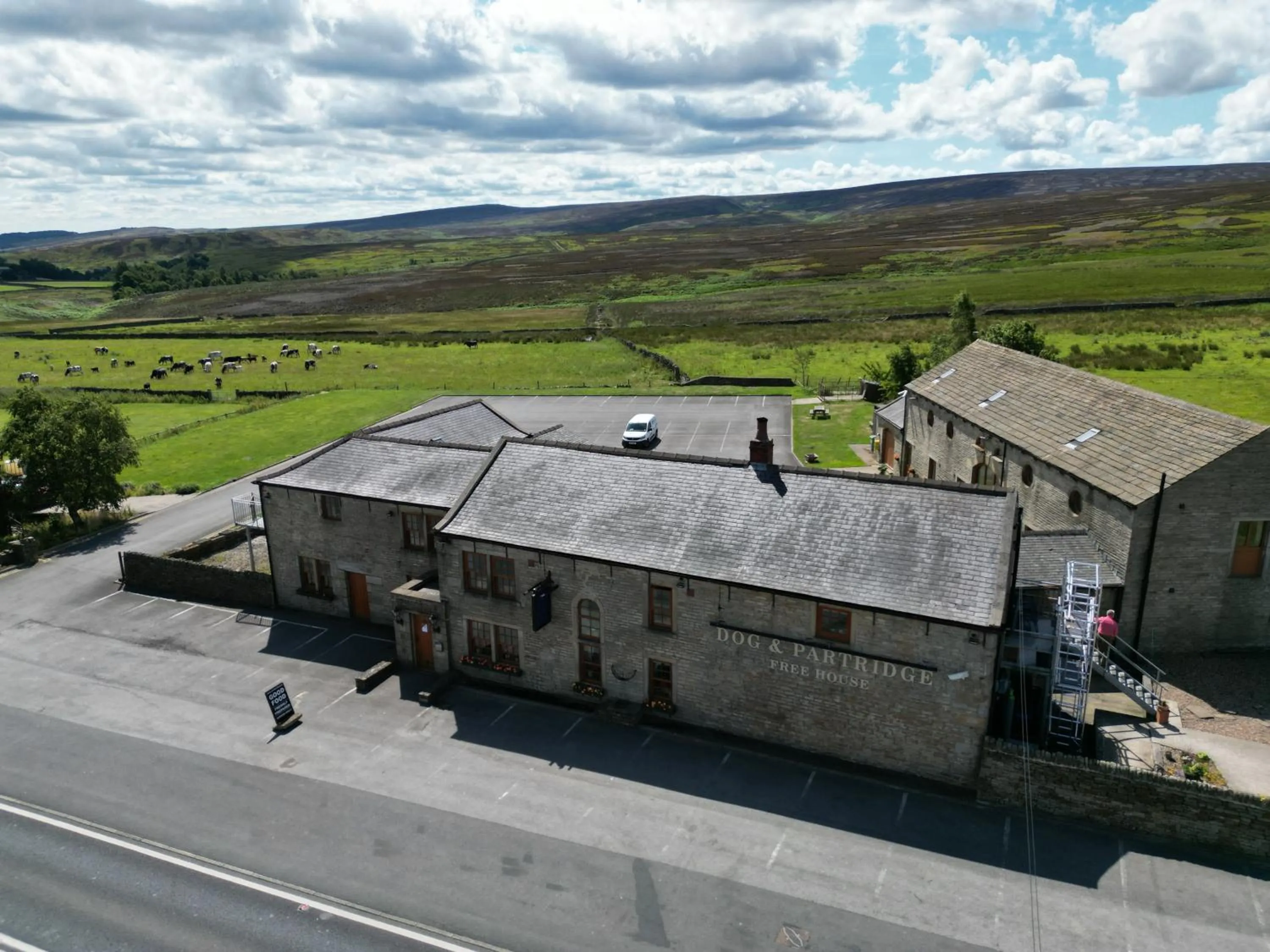Property building in The Dog and Partridge
