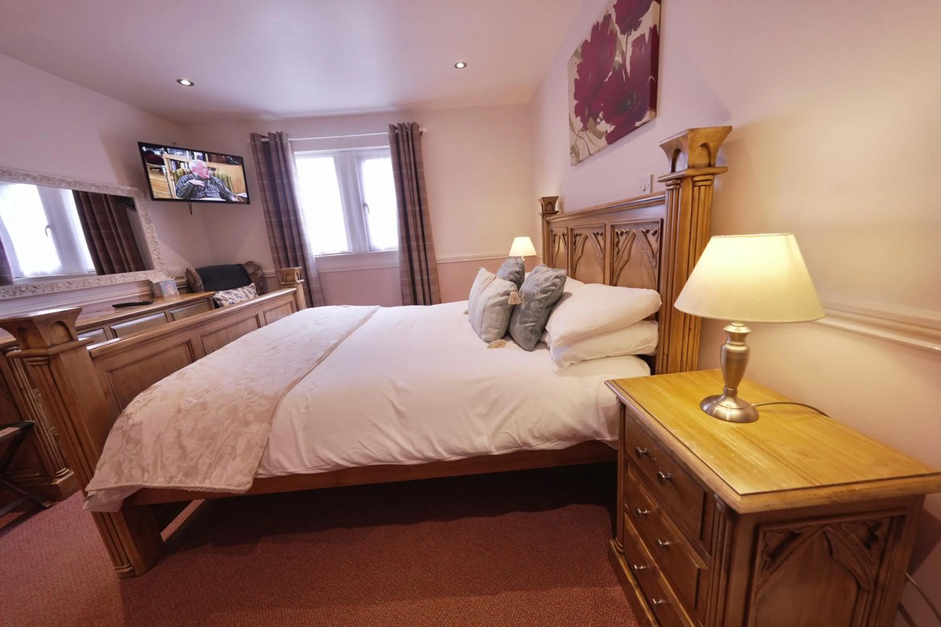 Bed in The Dog and Partridge