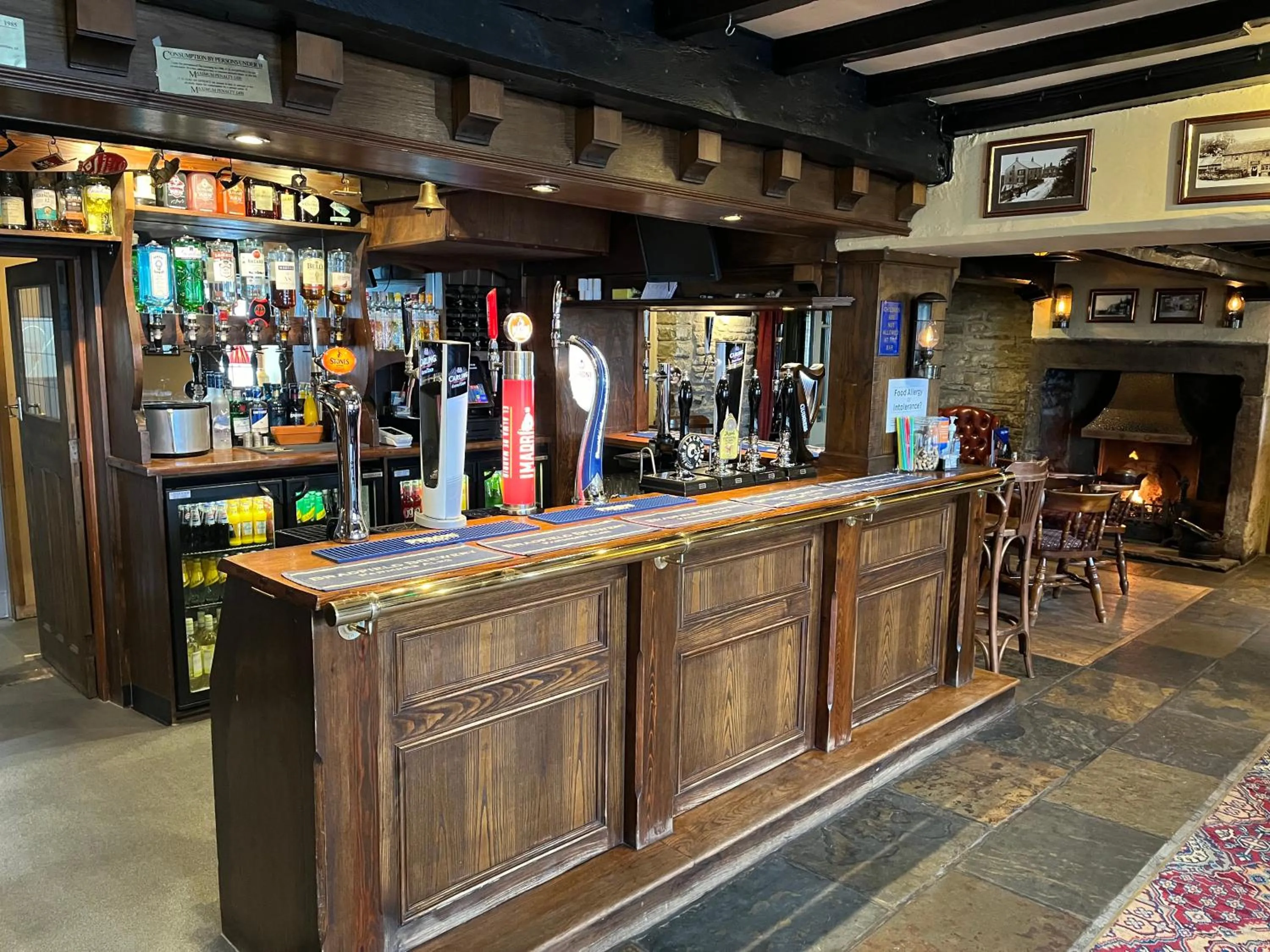 Lounge or bar in The Dog and Partridge