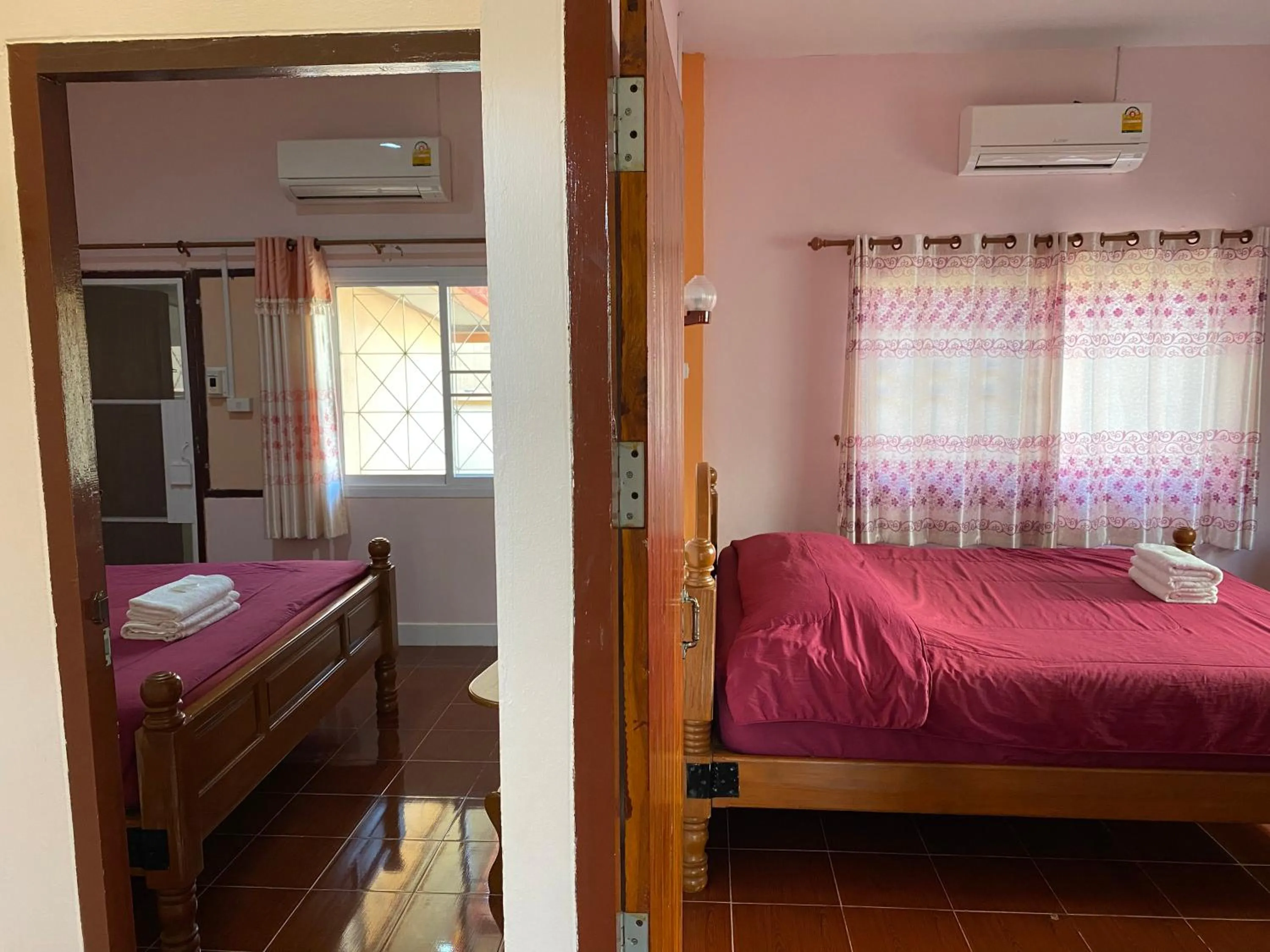 Family, Bed in Baan Suan Palm Resort