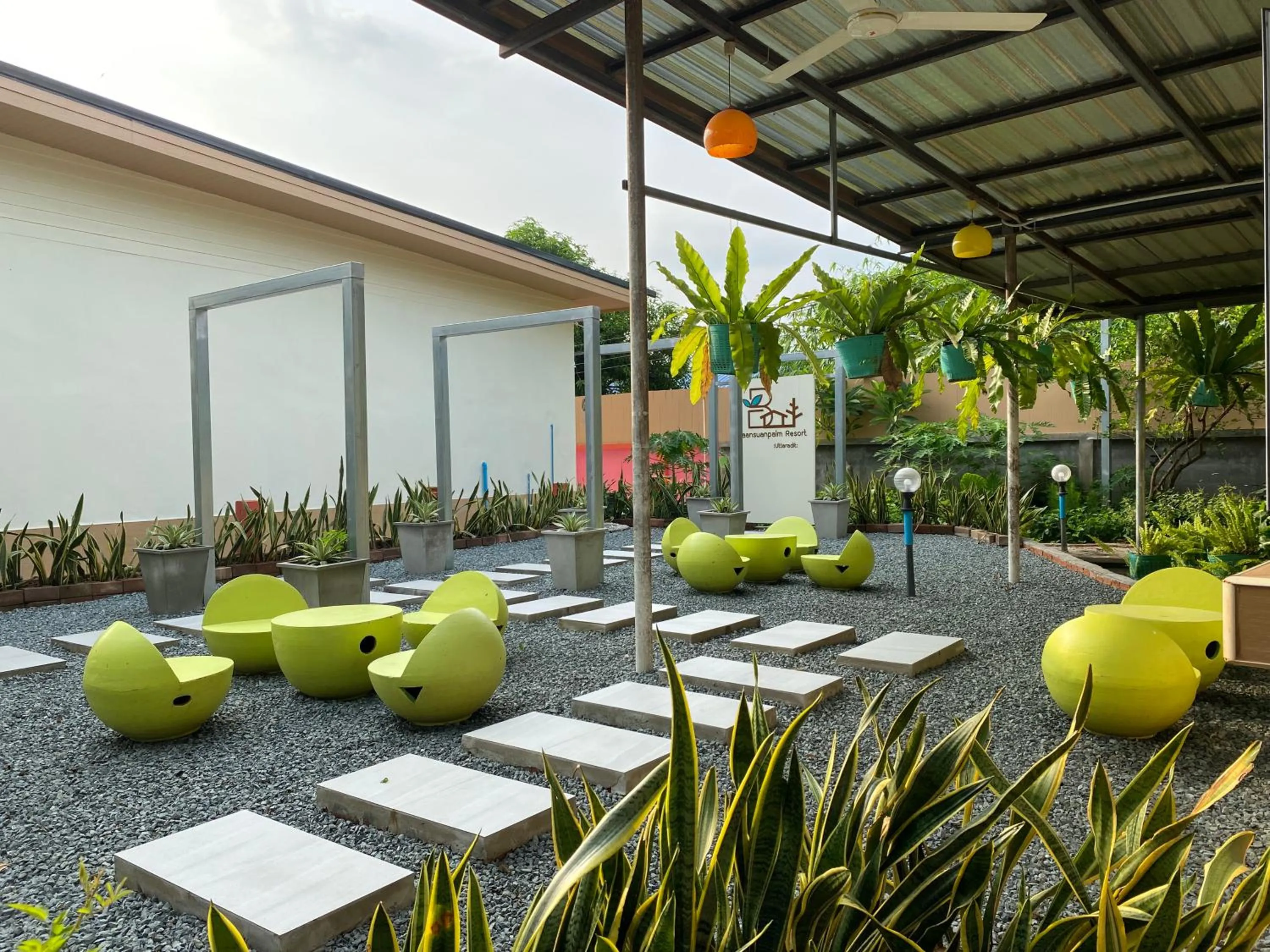 Breakfast in Baan Suan Palm Resort