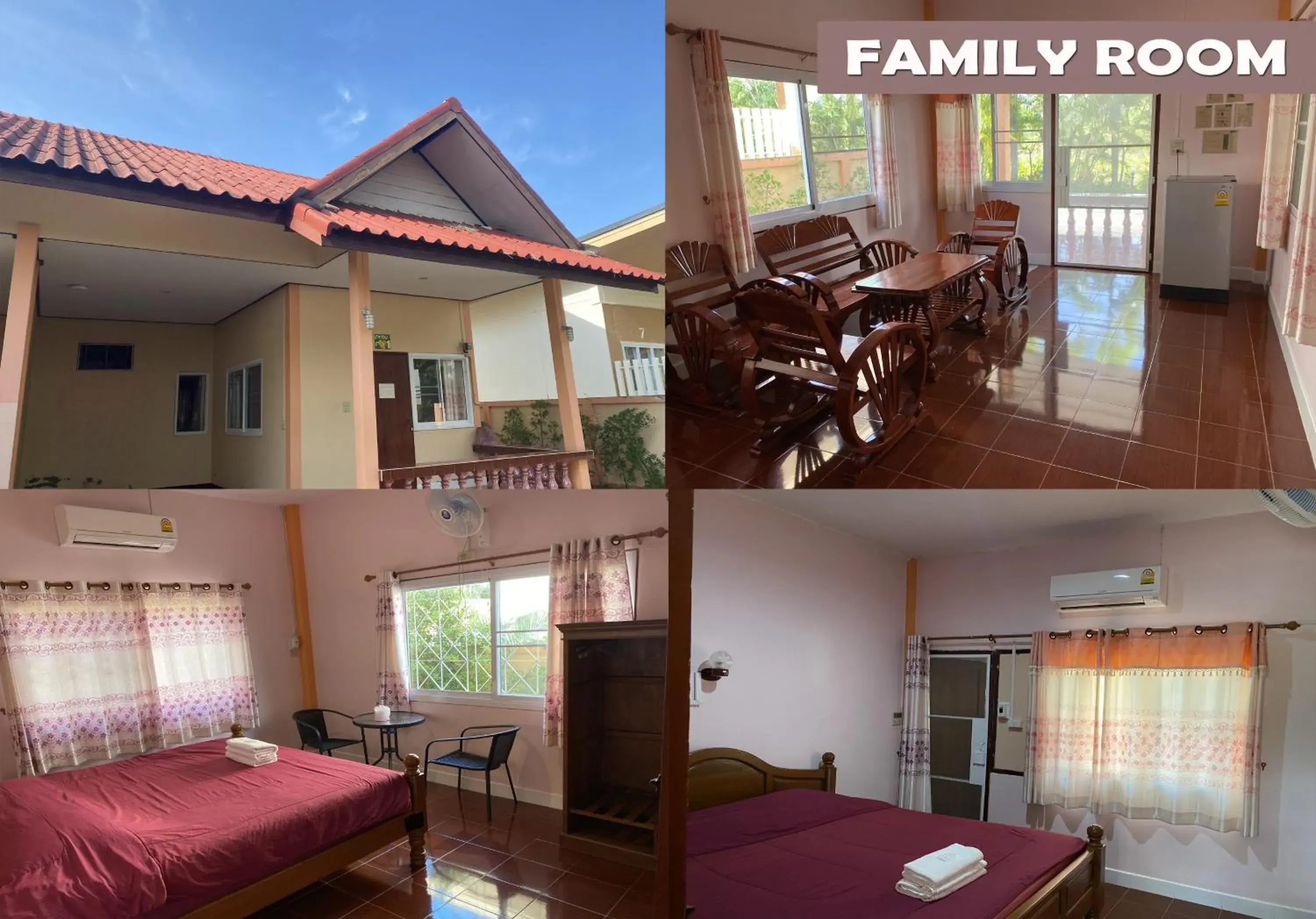 Family Room in Baan Suan Palm Resort Family Room in Baan Suan Palm Resort