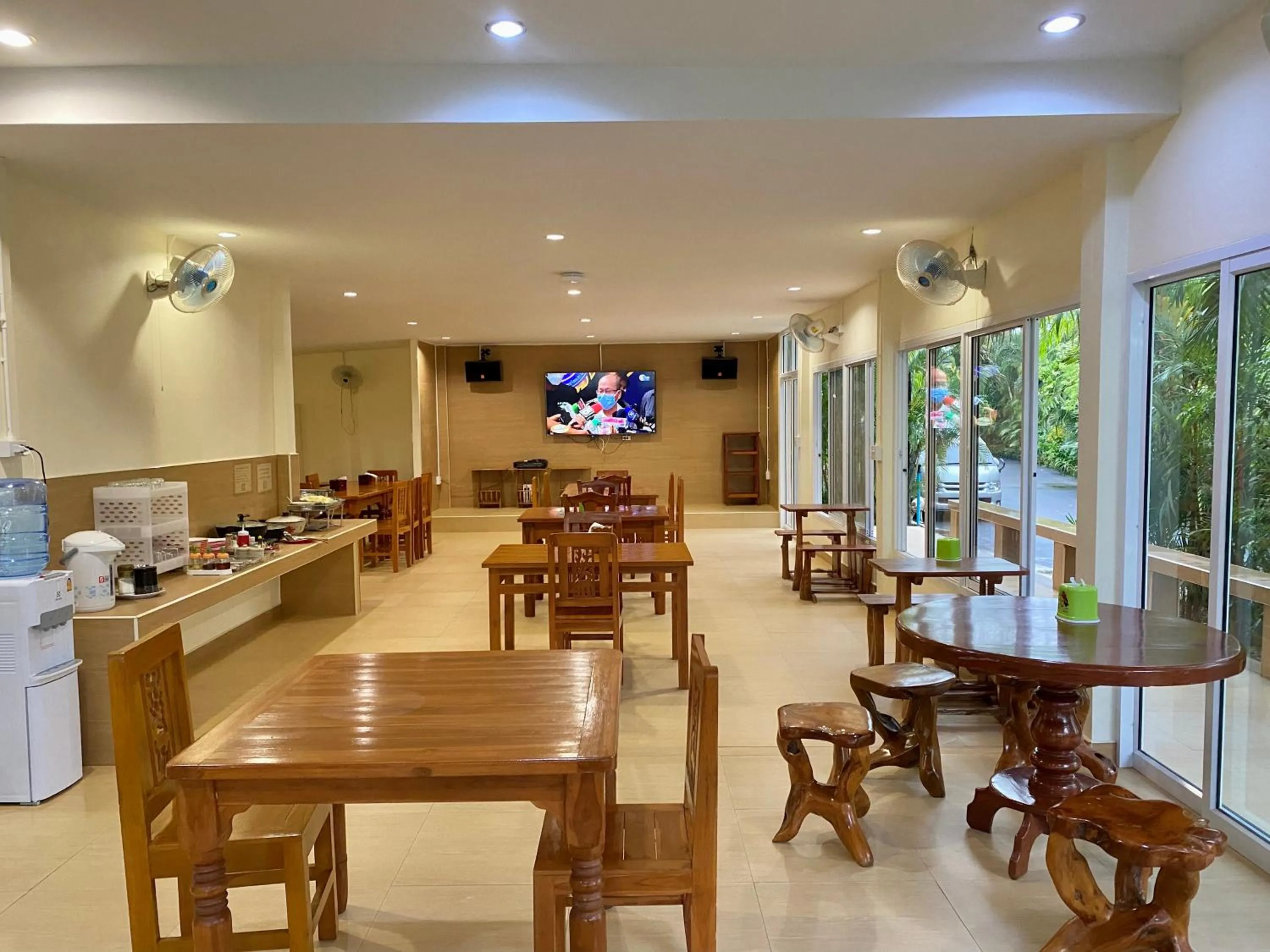 Breakfast in Baan Suan Palm Resort