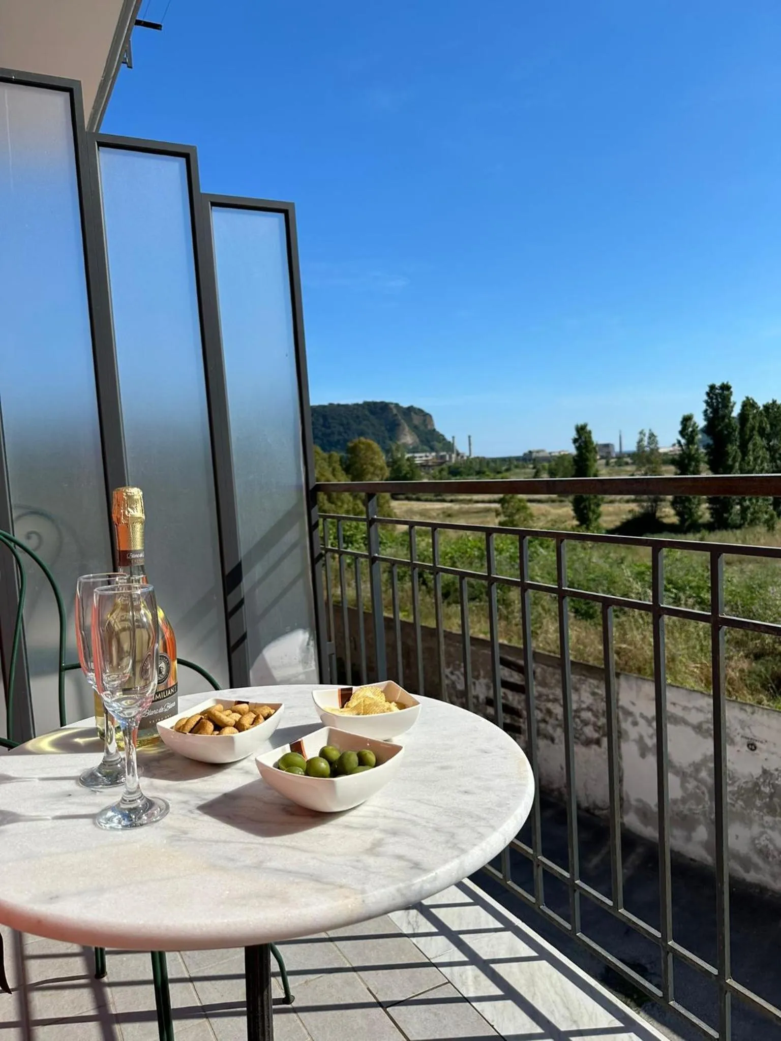 Natural landscape in B&B Paura