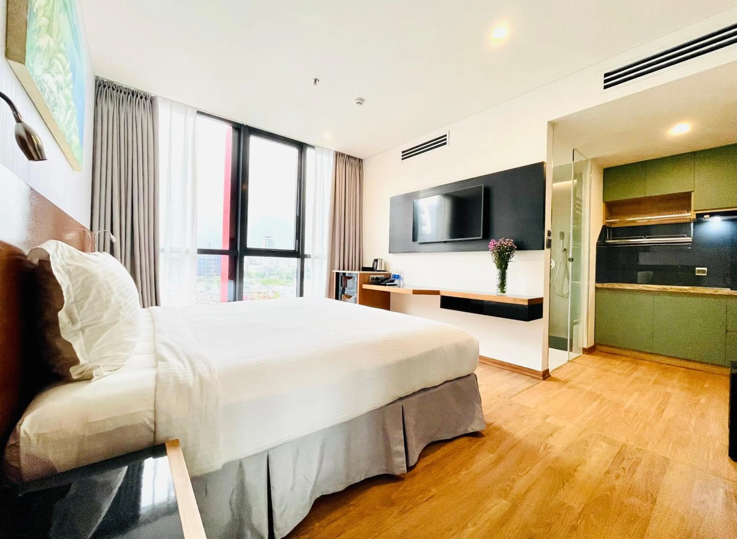 TV and multimedia, Bed in NAM Hotel & Residences