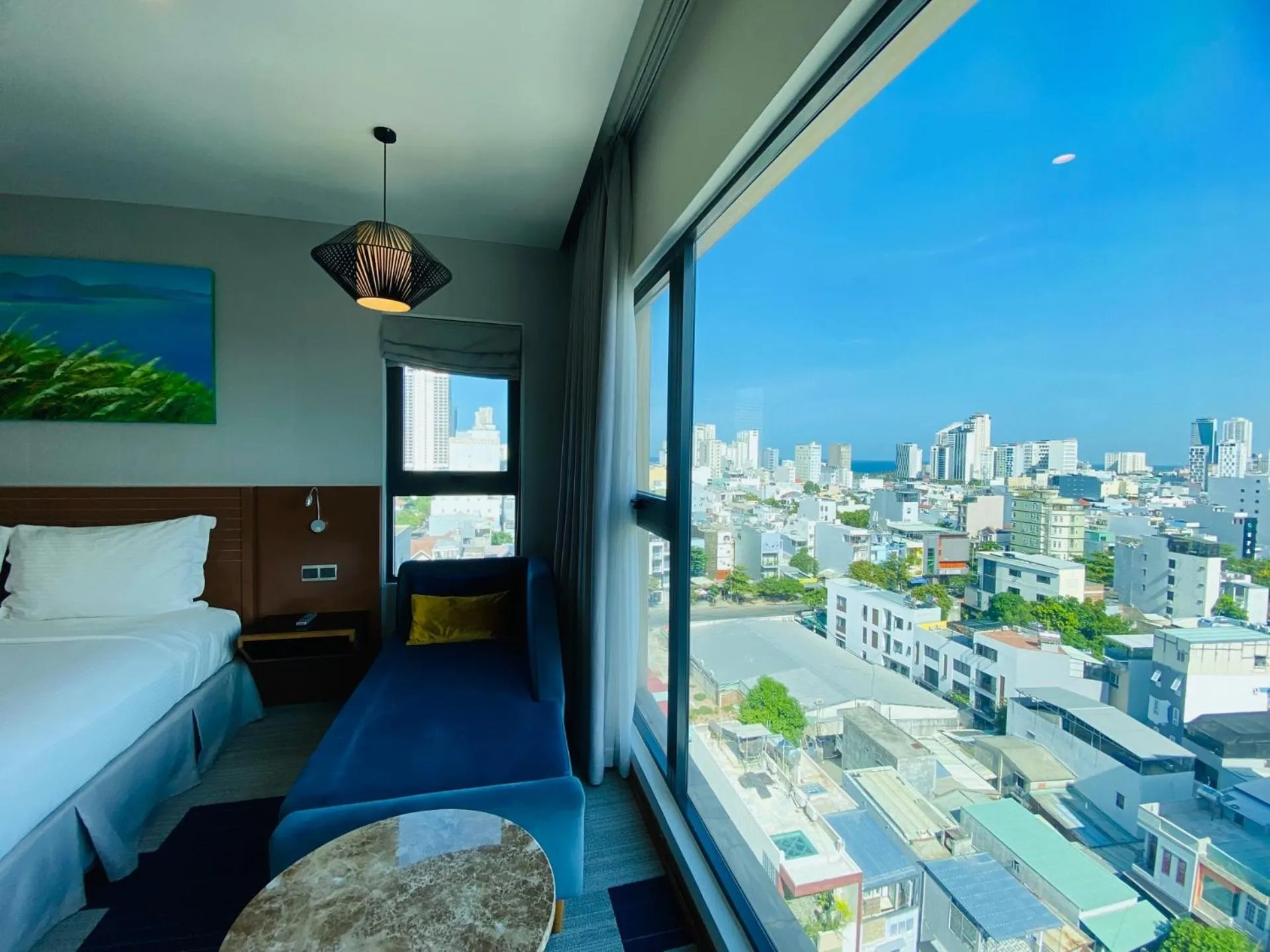 View (from property/room), Bed in NAM Hotel & Residences