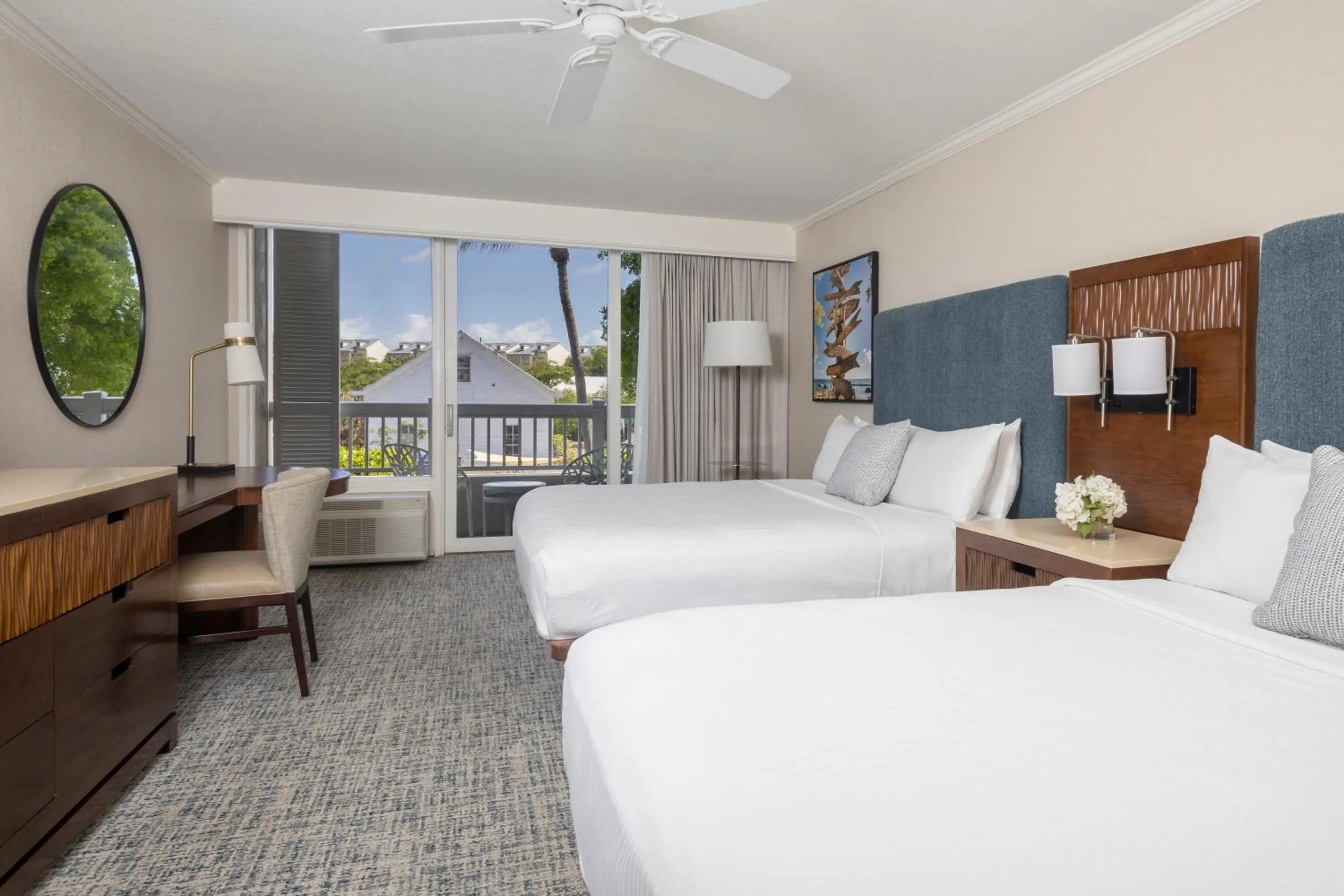 Bed in Opal Key Resort & Marina