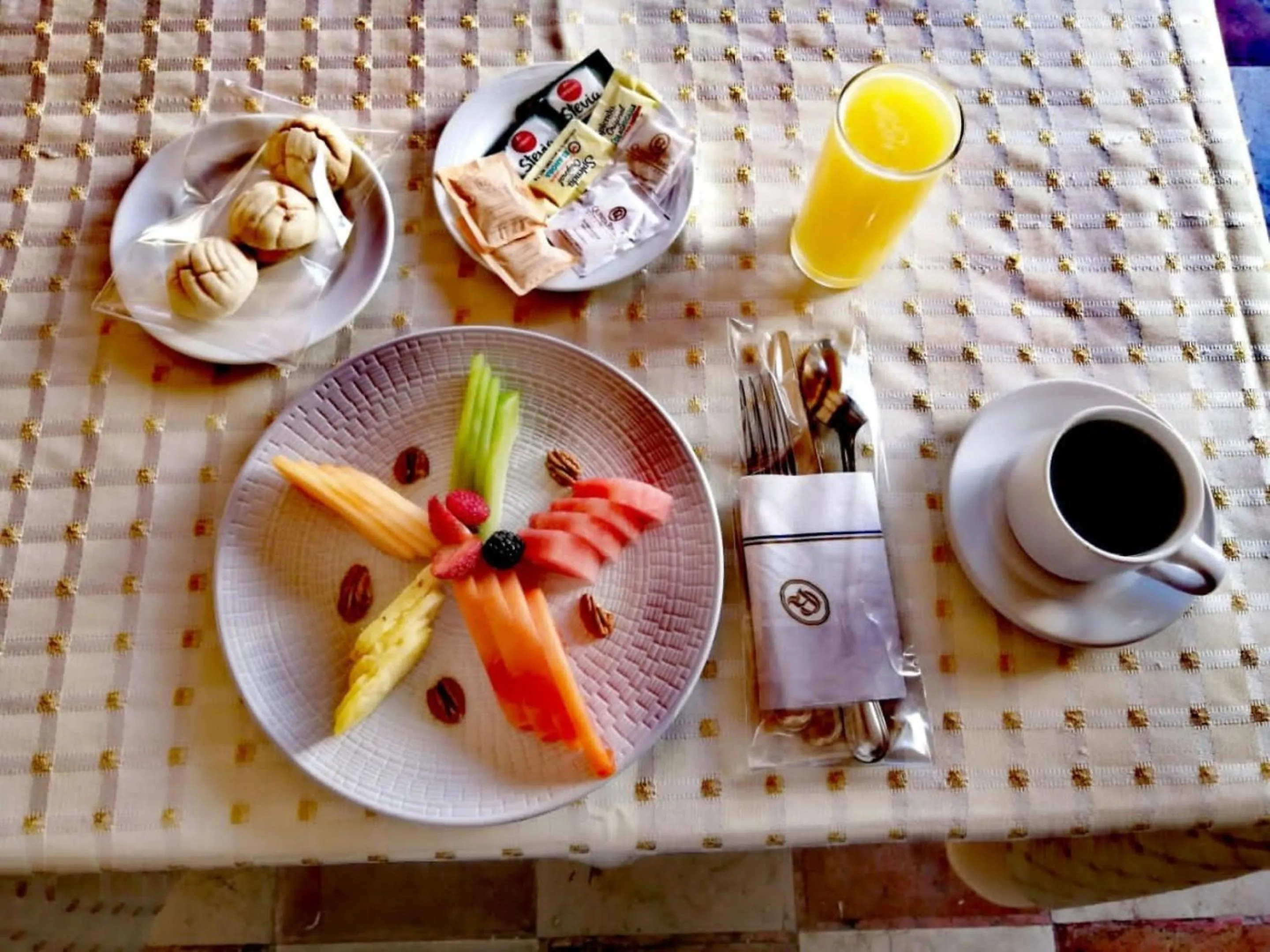 Breakfast in Quinta Real Aguascalientes