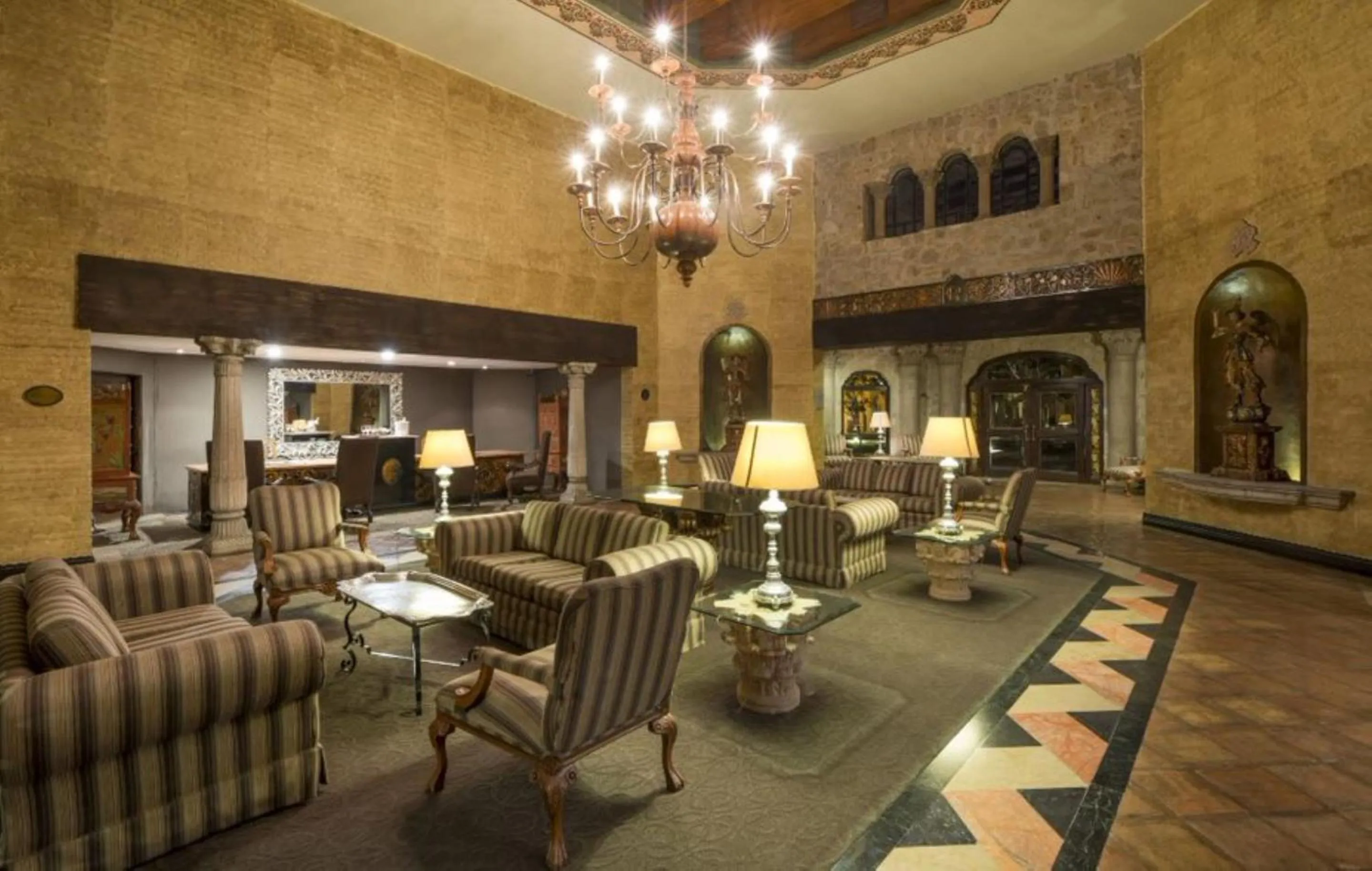 Lobby or reception in Quinta Real Aguascalientes