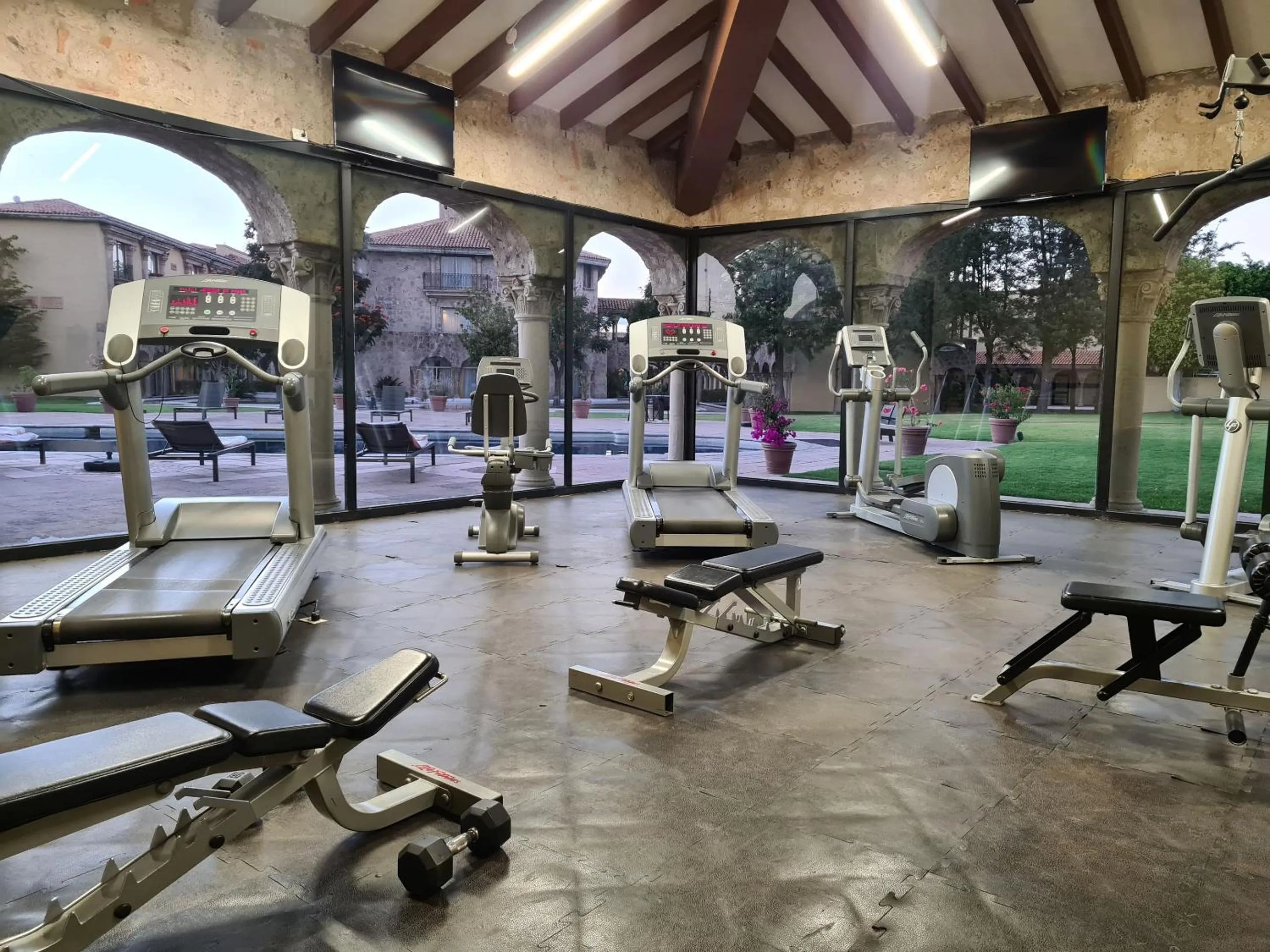 Fitness centre/facilities in Quinta Real Aguascalientes