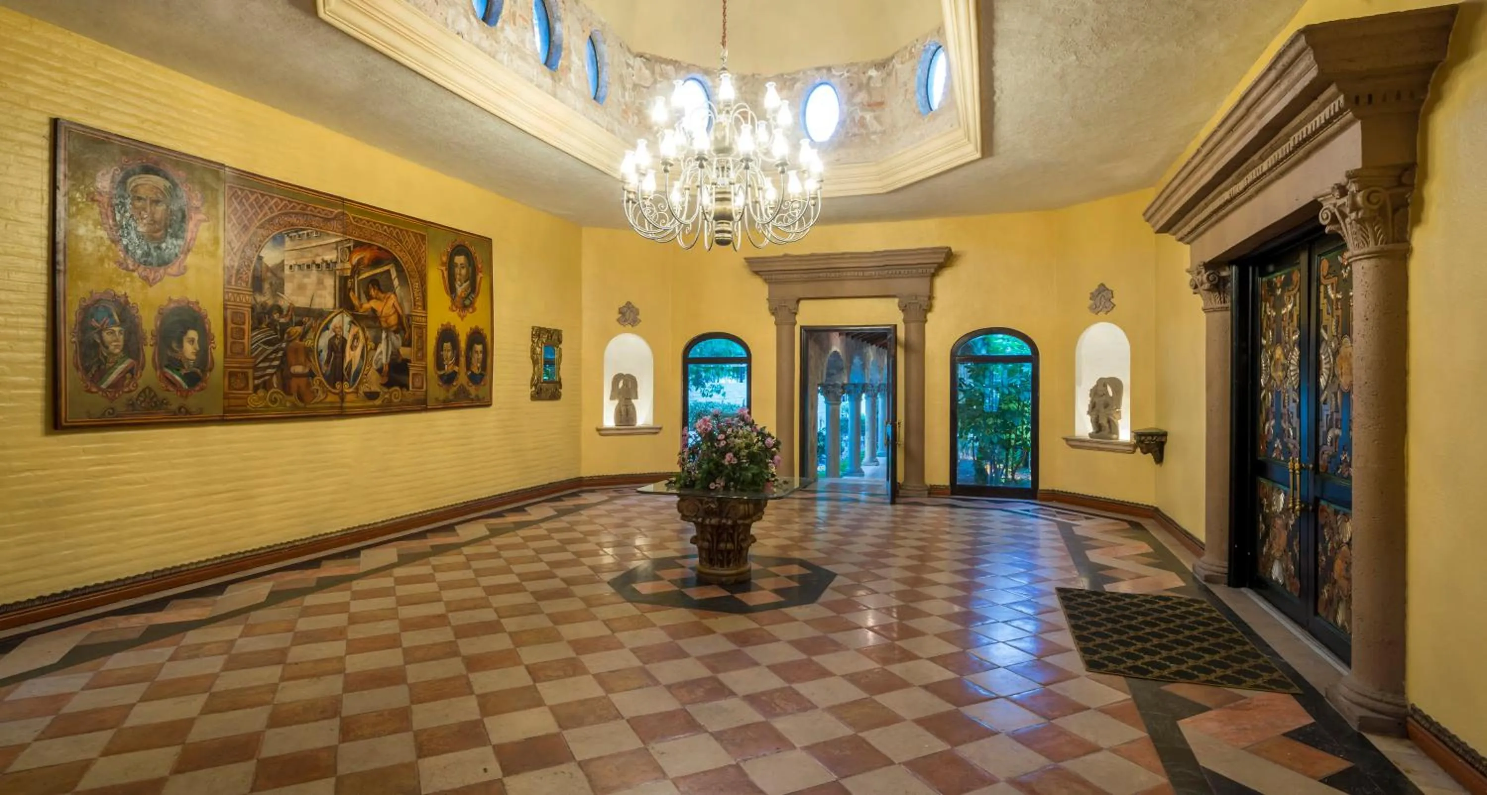 Decorative detail in Quinta Real Aguascalientes