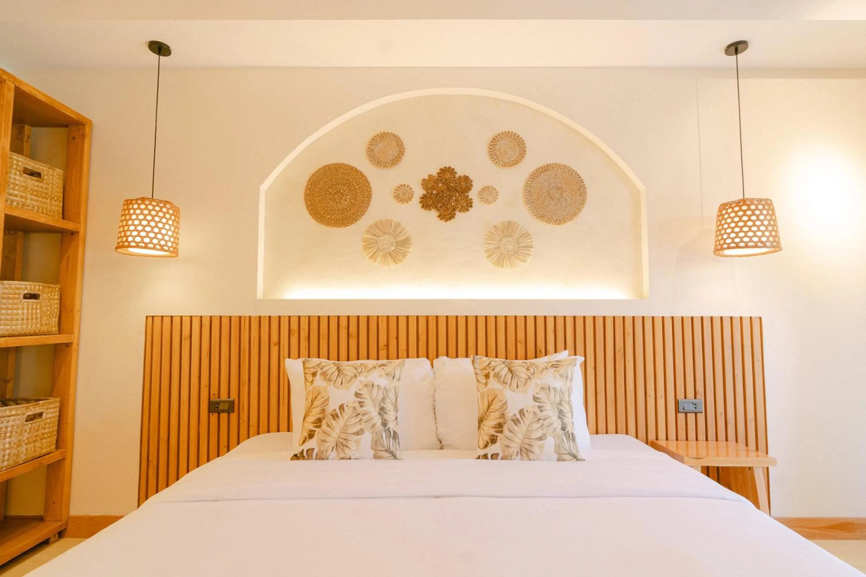 Bed in LEUX Hotel Alona Panglao