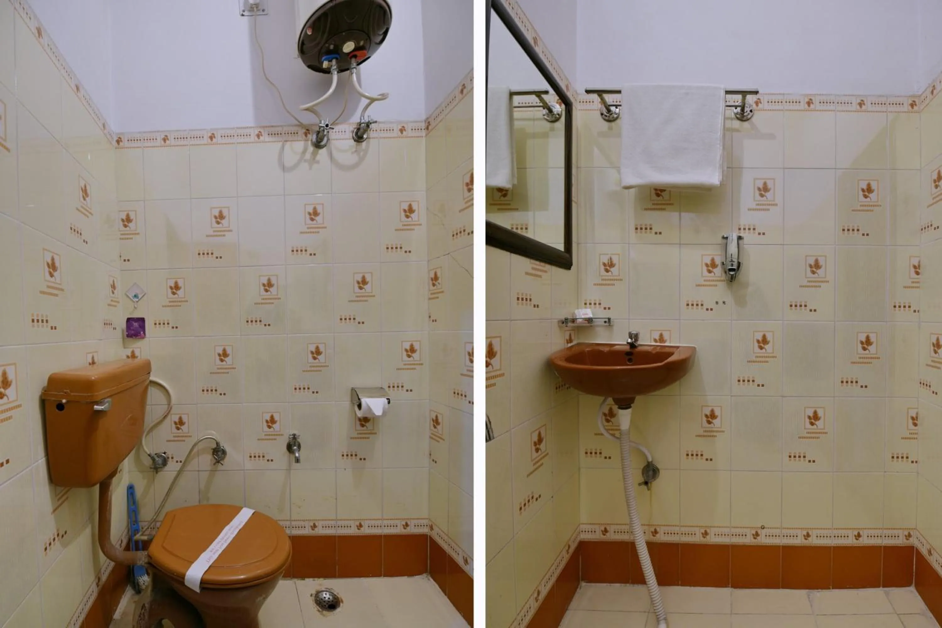 Bathroom in Hotel O Mehfil Hotel