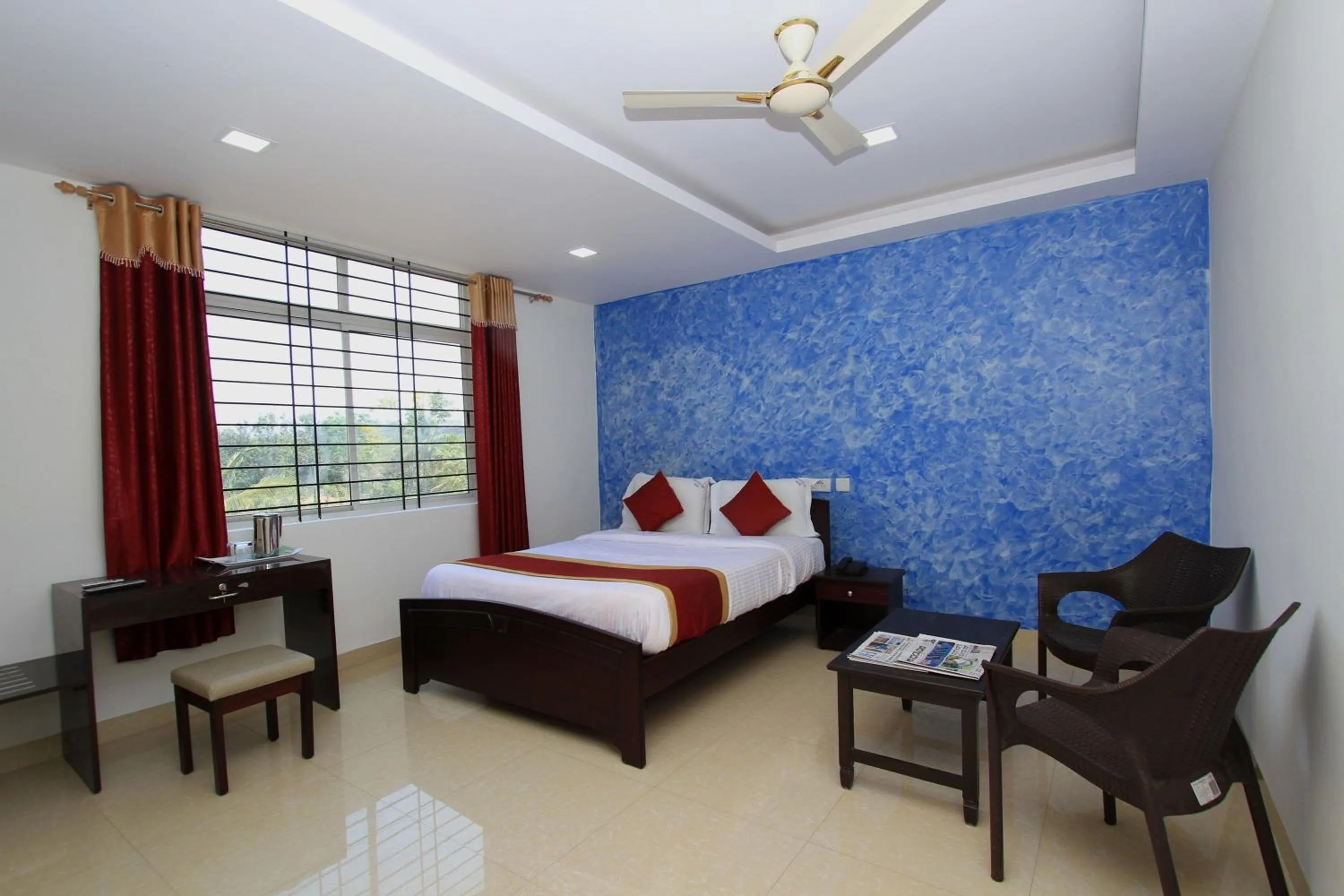 Bedroom, Bed in Hotel O Sri Sai Residency