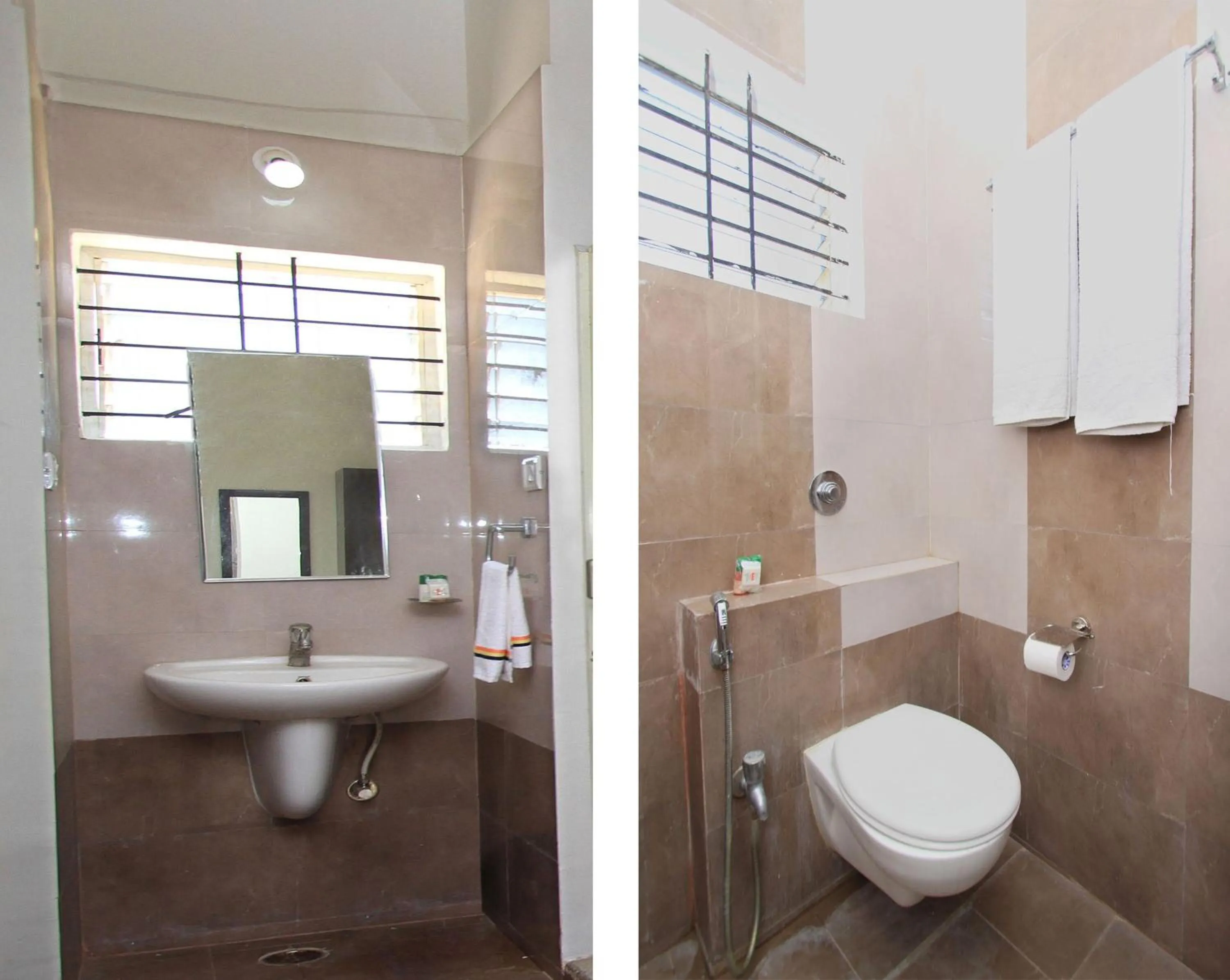 Bathroom in Hotel O Sri Sai Residency