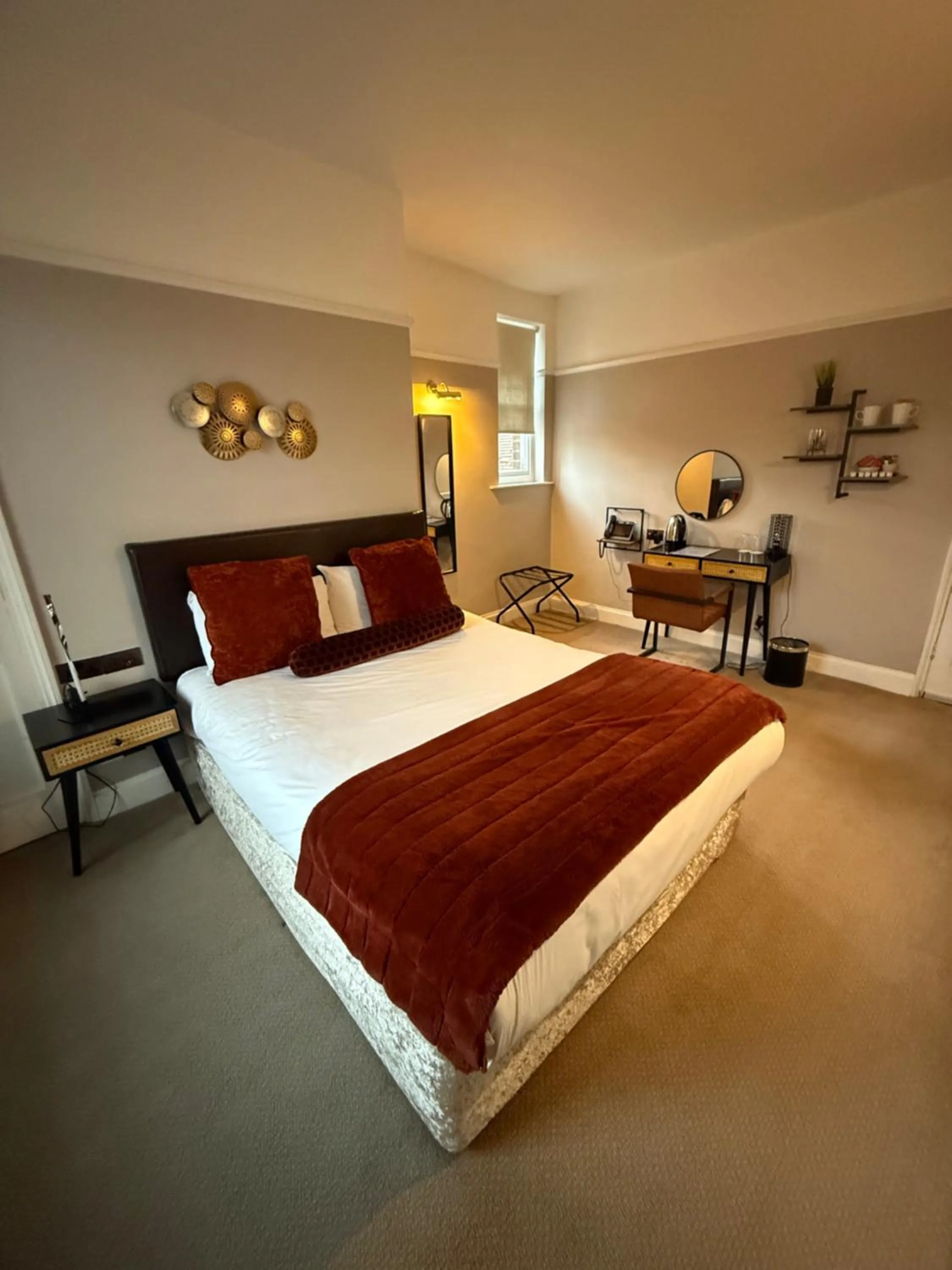 Bed in Hadley Park House Hotel