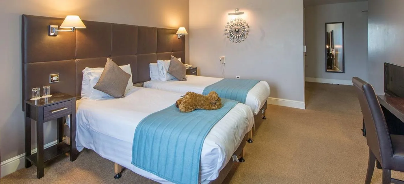 Bed in Hadley Park House Hotel