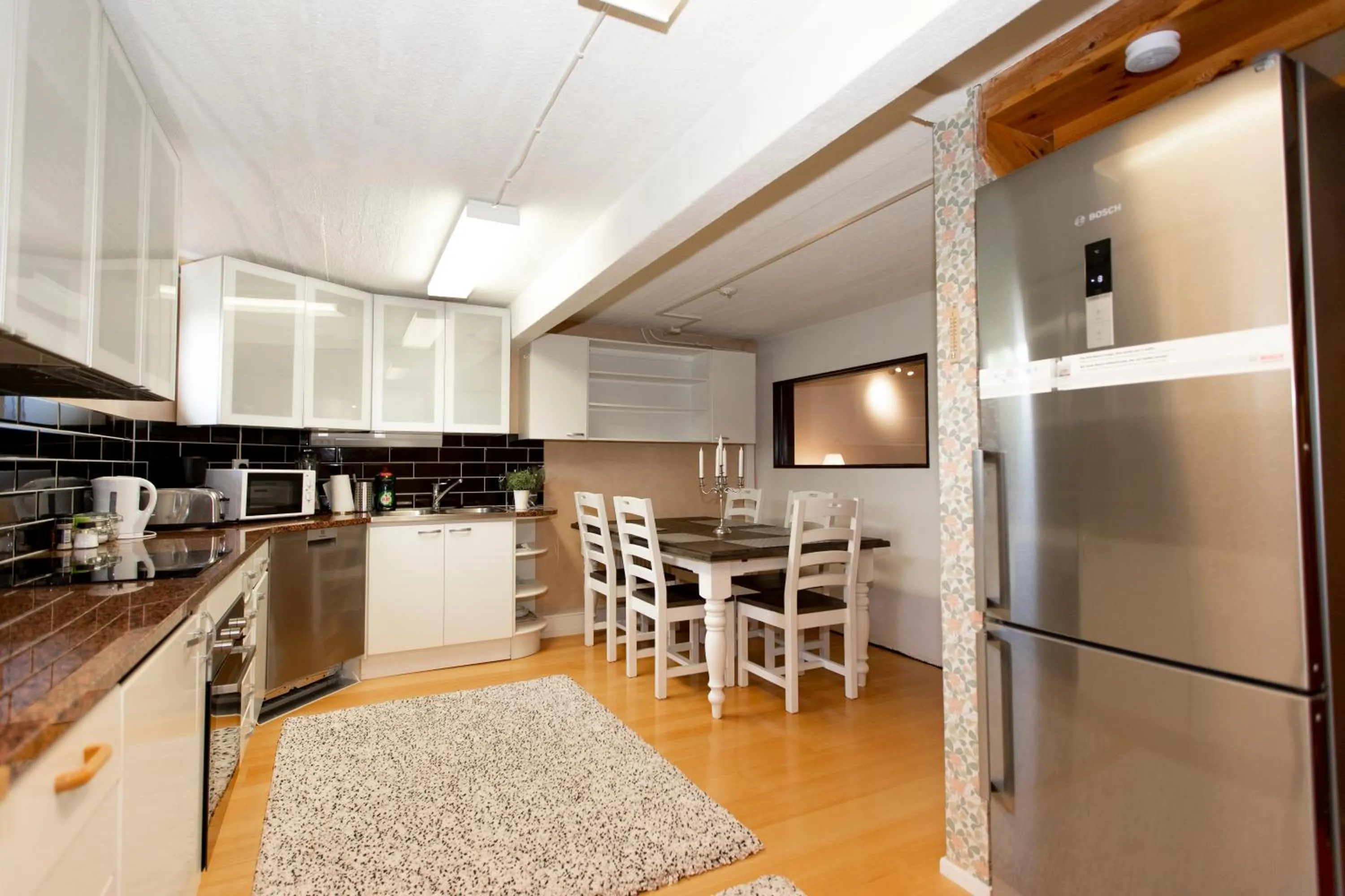 Shower in Klintvägen Apartments