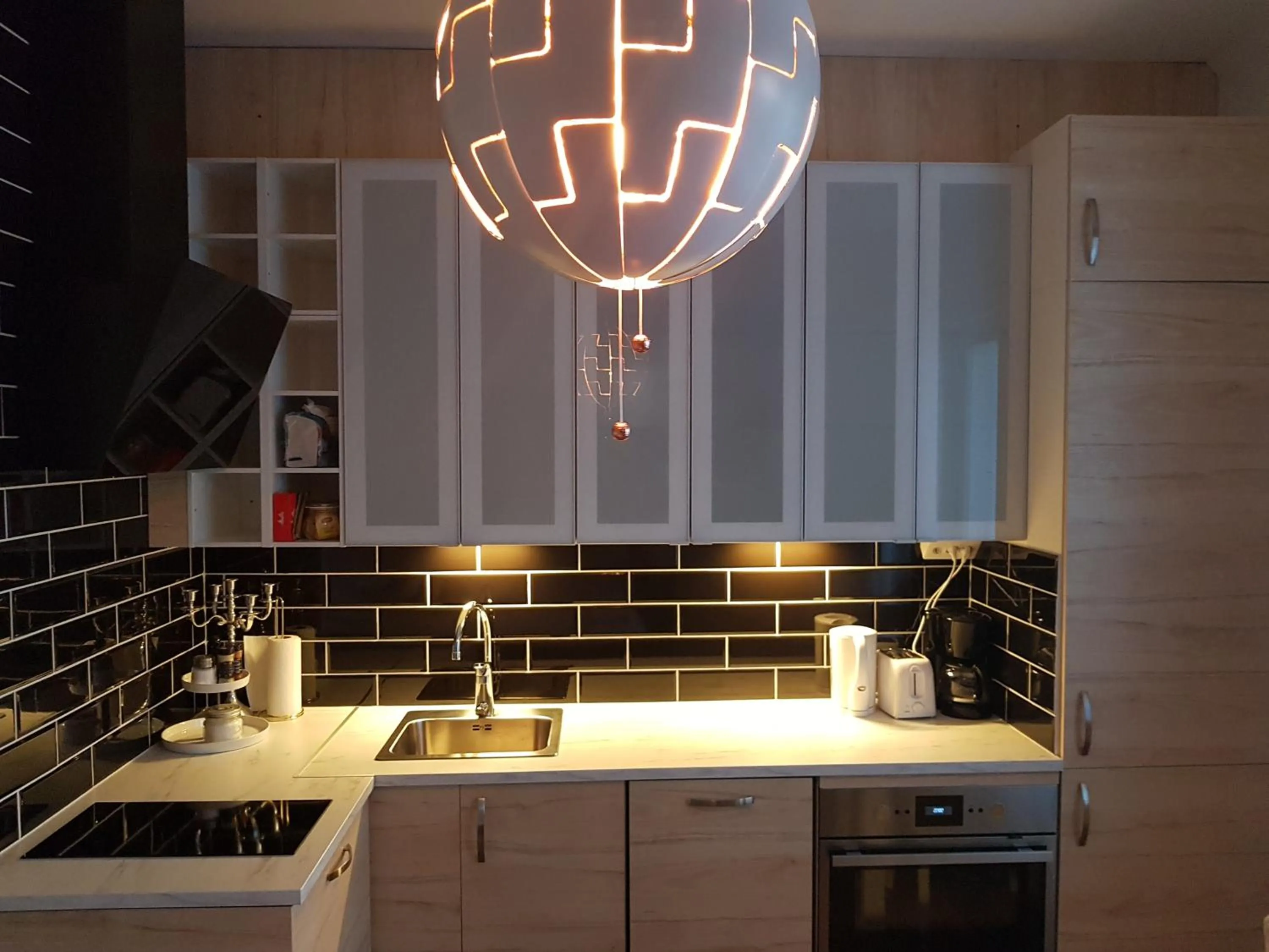 Patio in Klintvägen Apartments