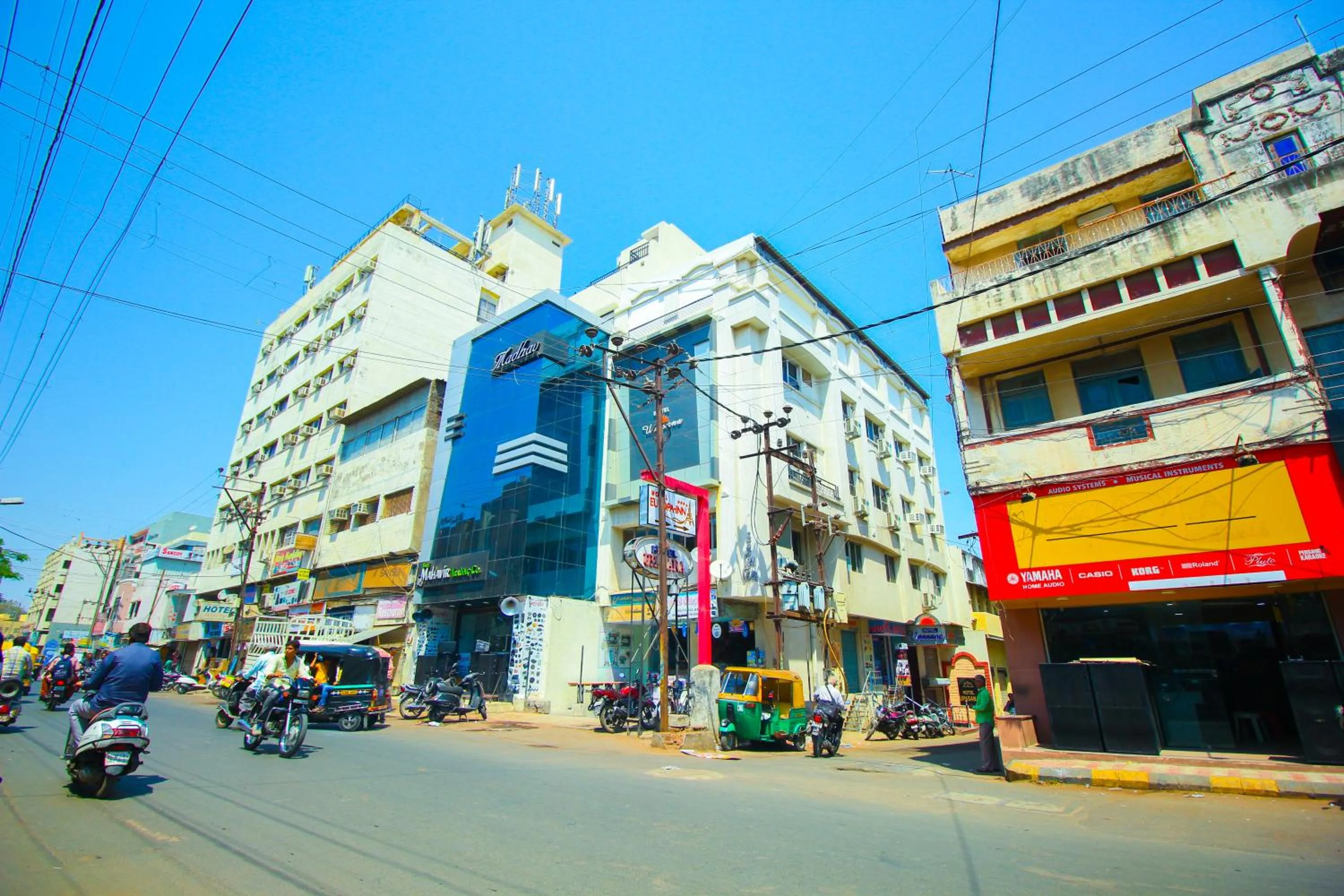 City view in Hotel Upasana