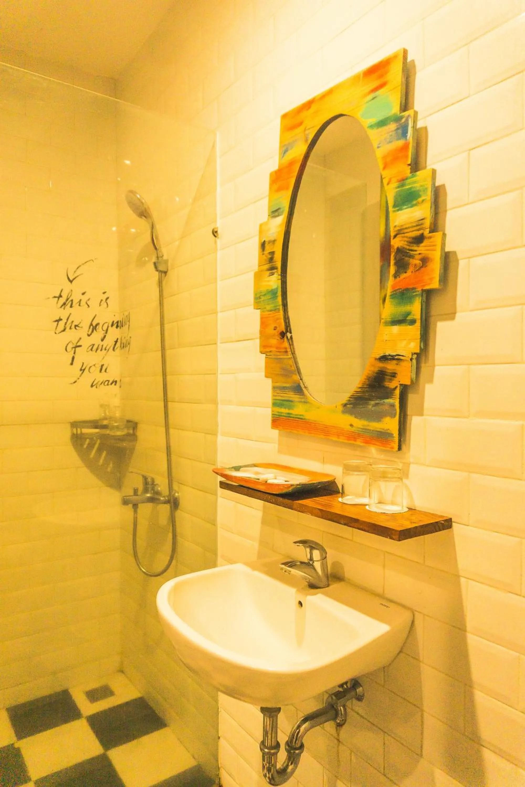 Bathroom in Omah Njonja Bed & Brasserie