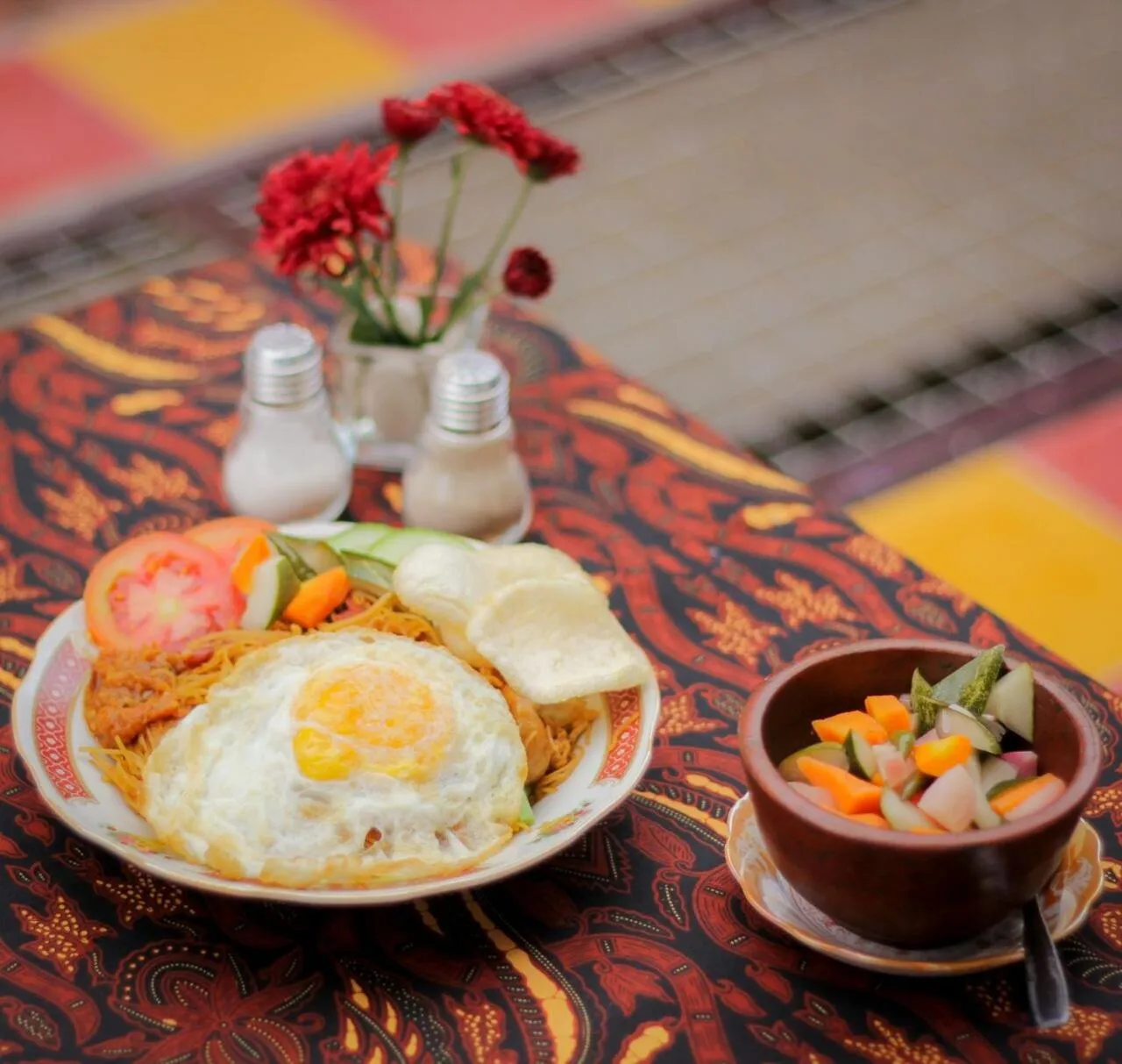 Breakfast in Omah Njonja Bed & Brasserie