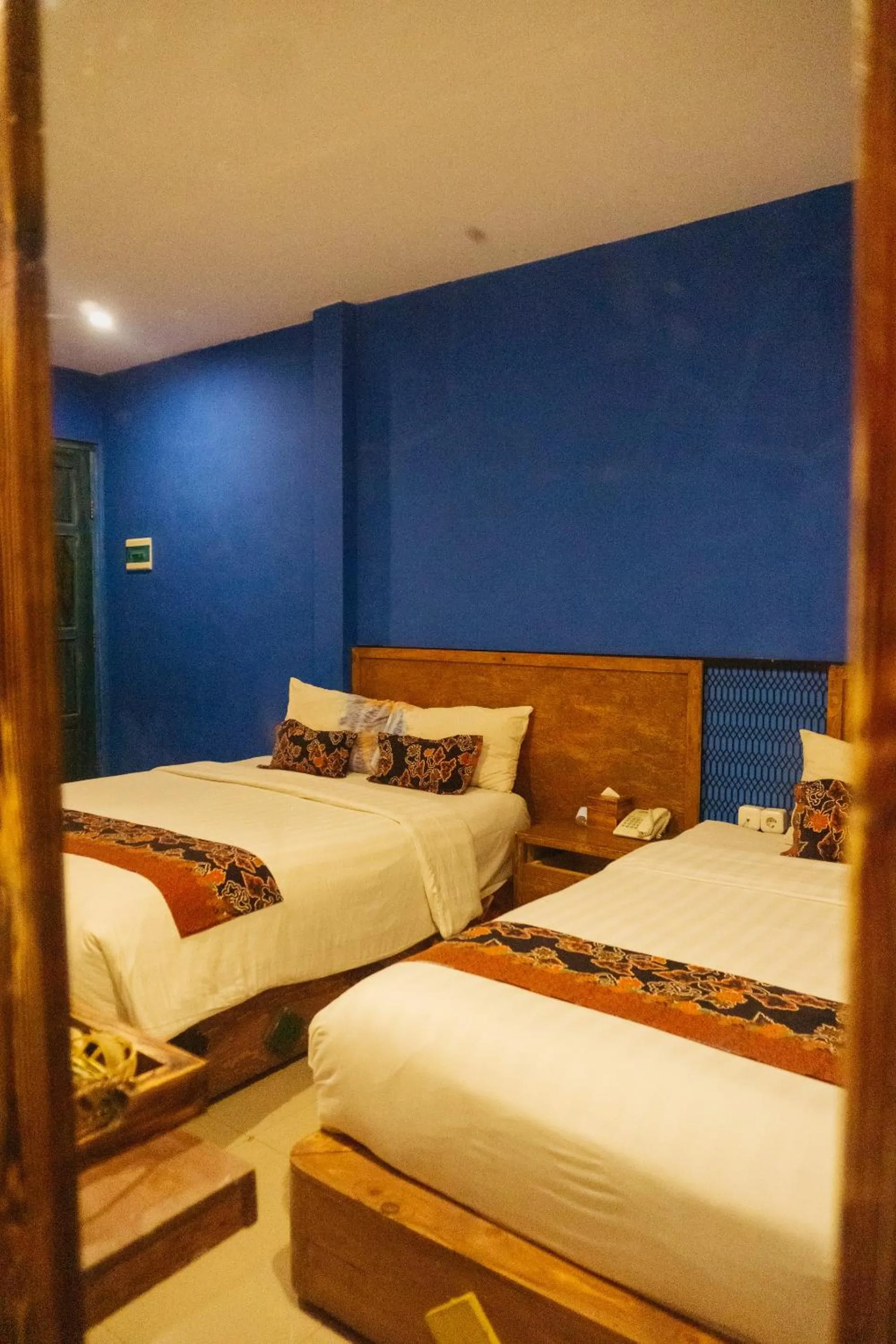 Bedroom, Bed in Omah Njonja Bed & Brasserie