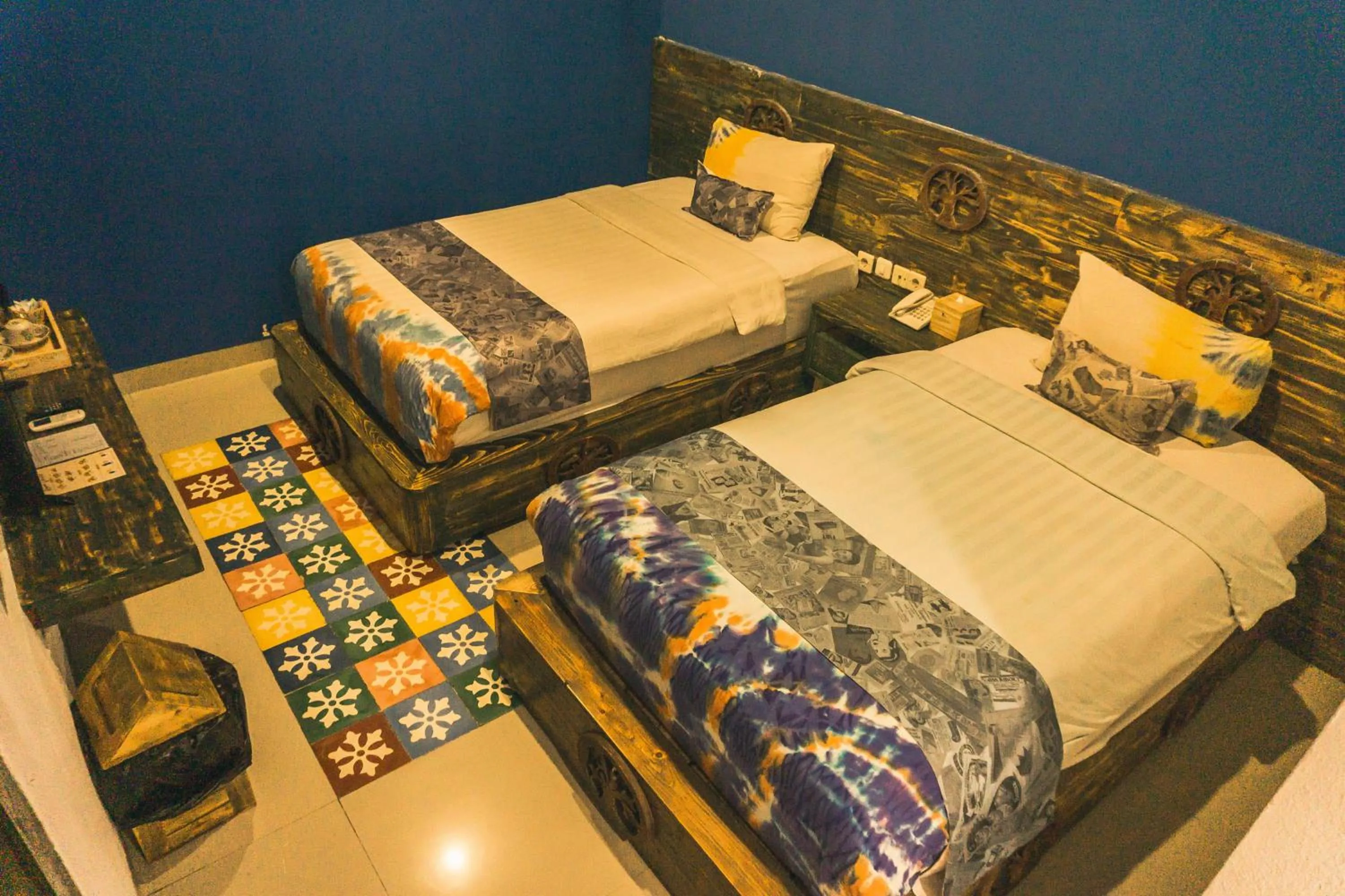 Bedroom, Bed in Omah Njonja Bed & Brasserie