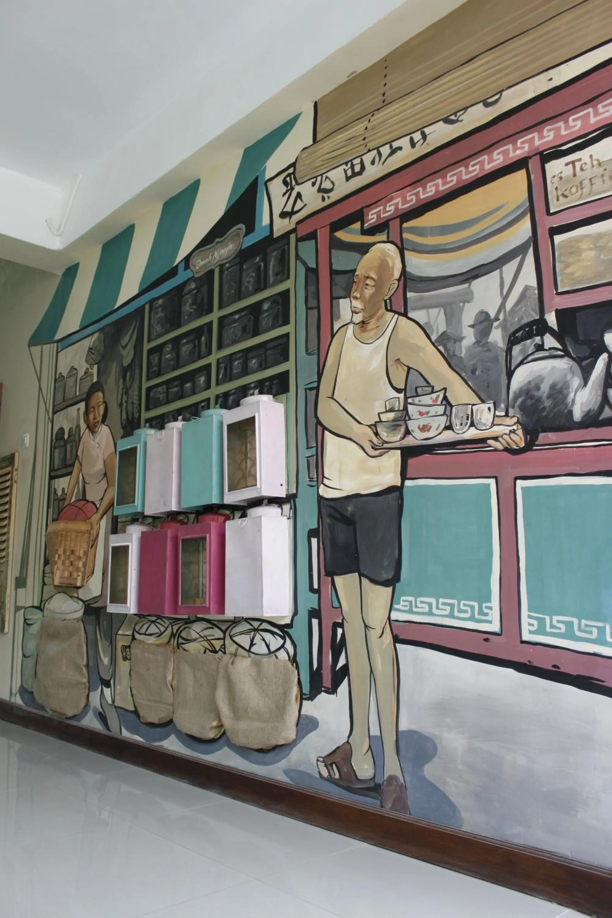 Property building in Omah Njonja Bed & Brasserie