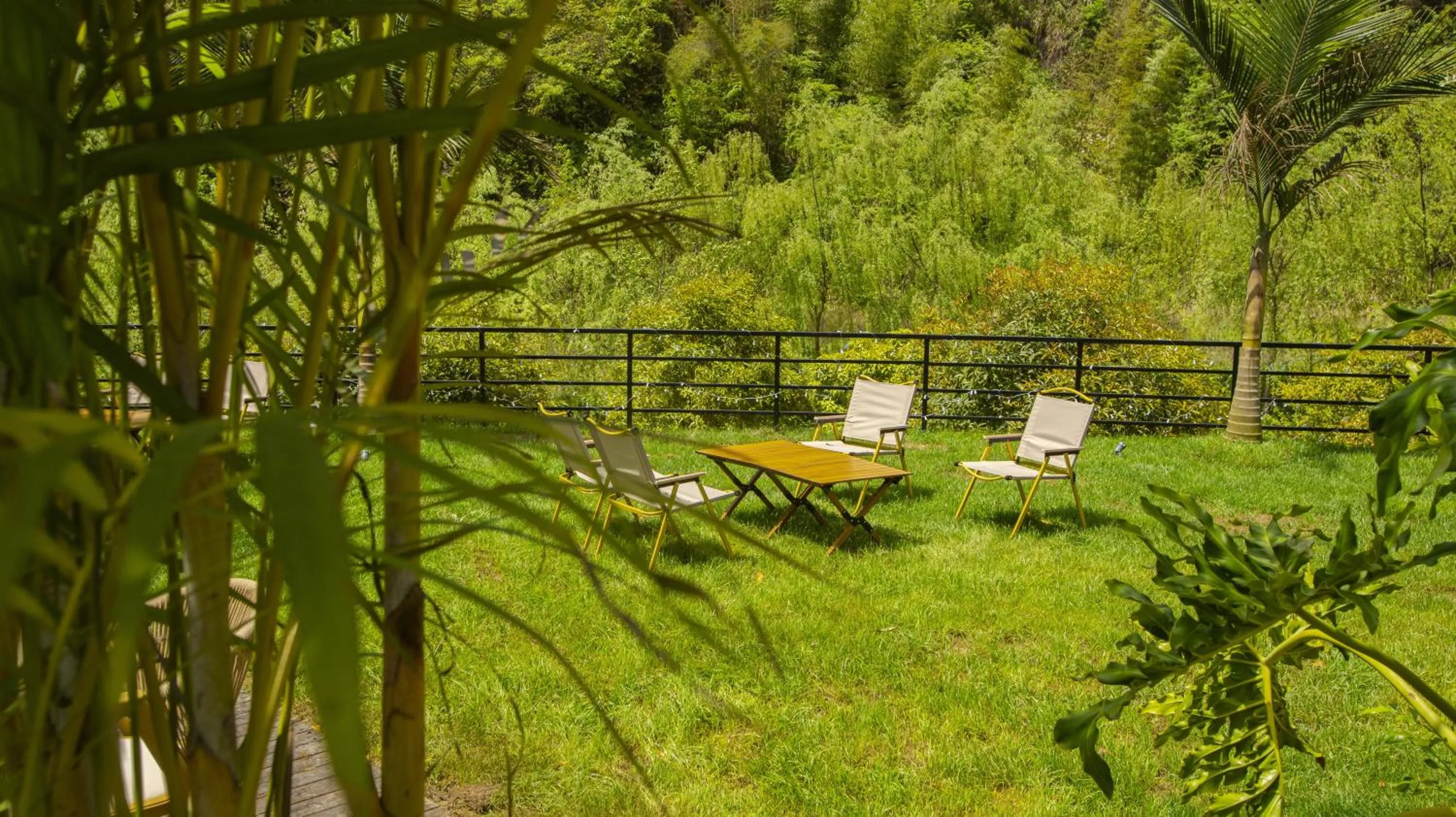 Garden view in Homeward Mountain Resort