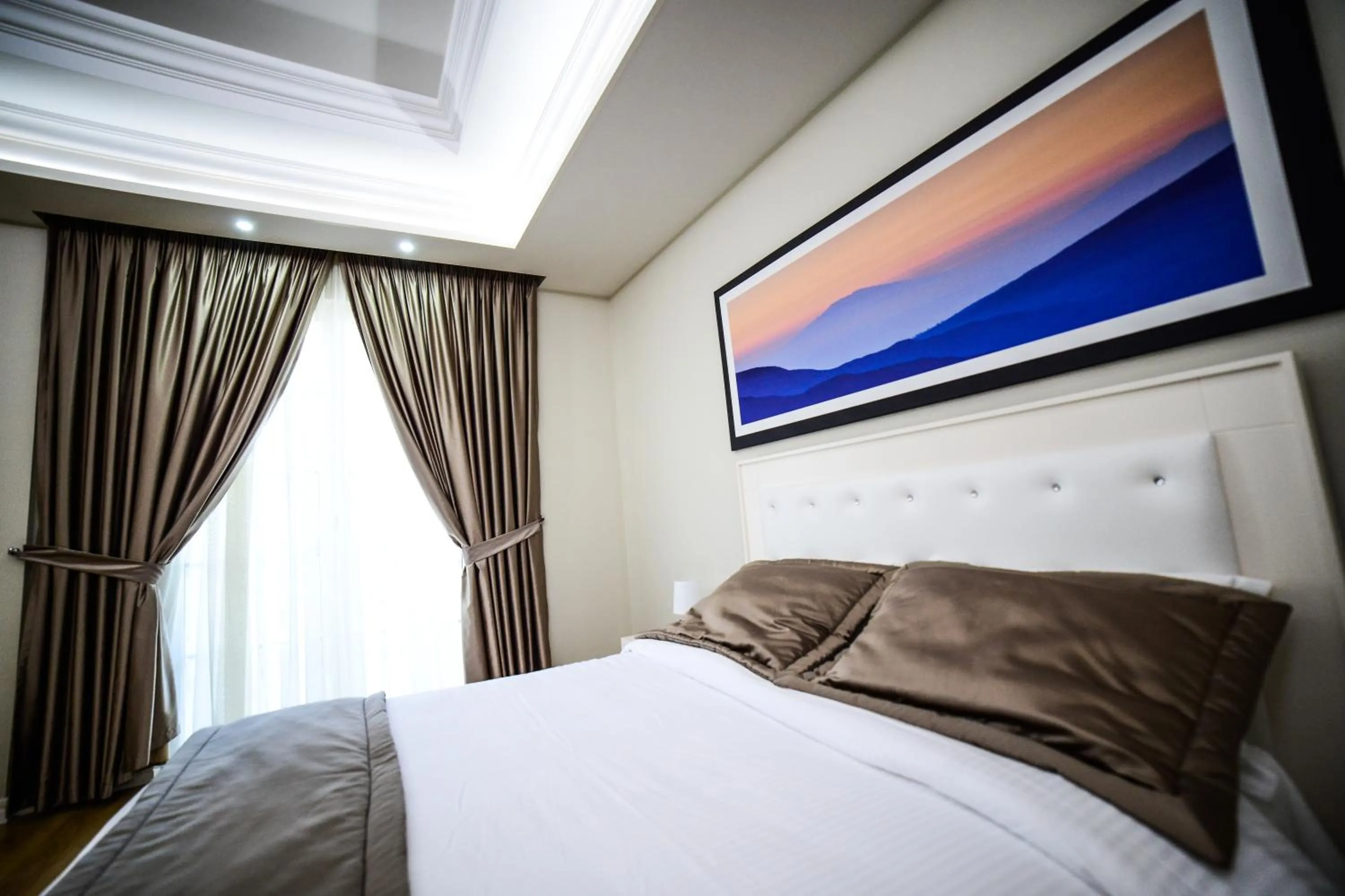 Bed in Hotel Vila Imperial