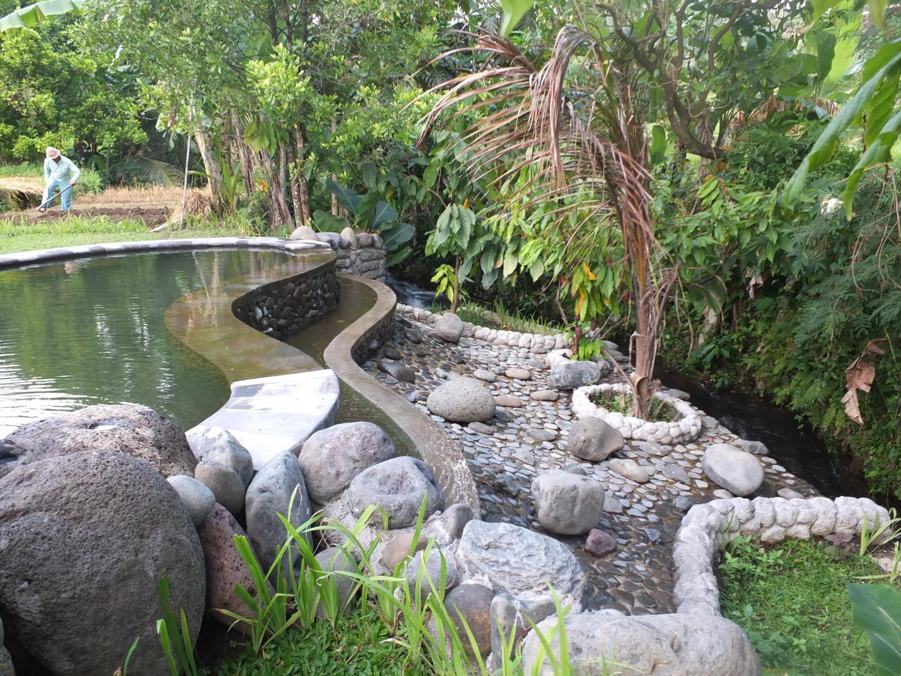 River view in Uma Nirmala Aling-Aling