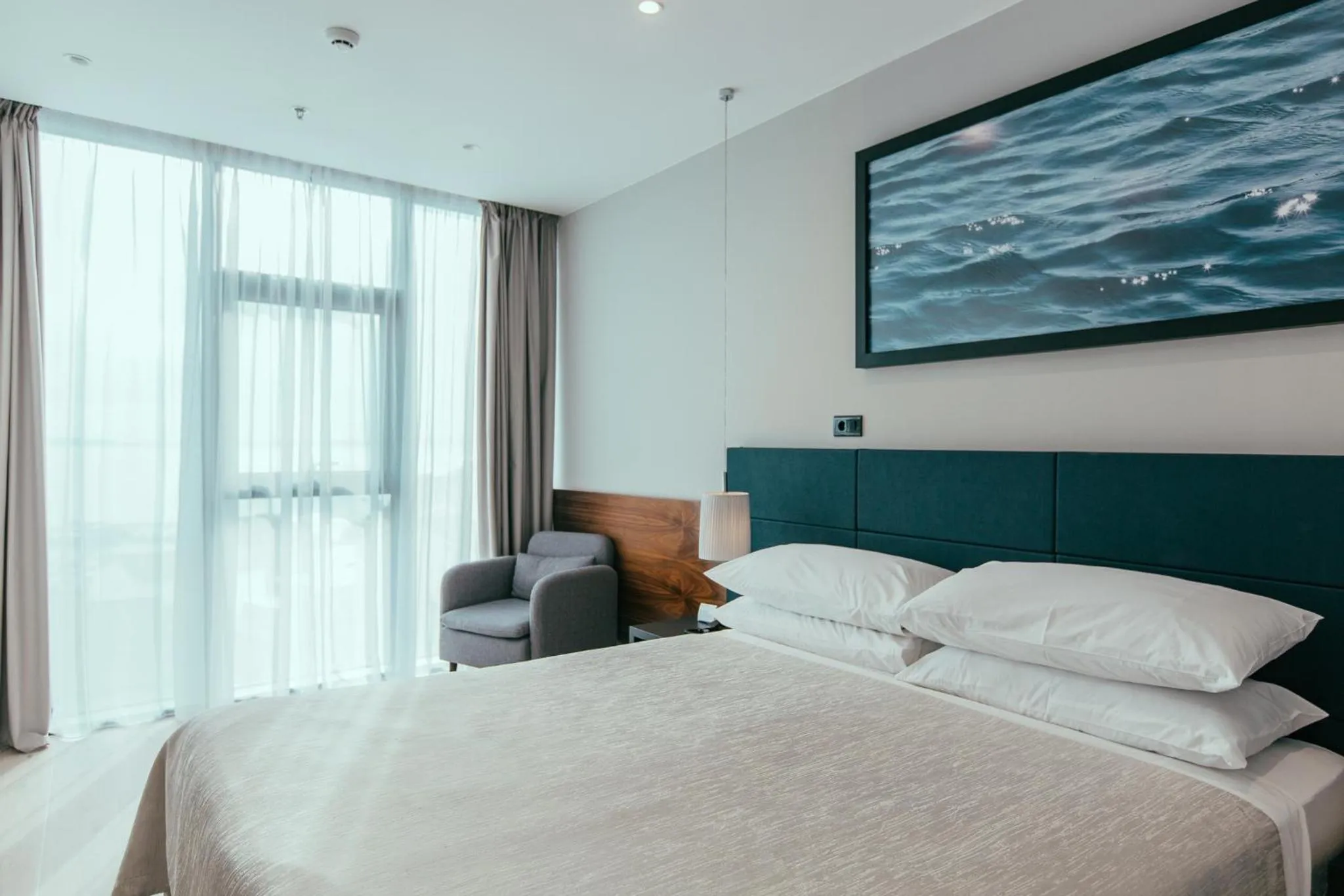 Bed in Marvie Hotel & Health