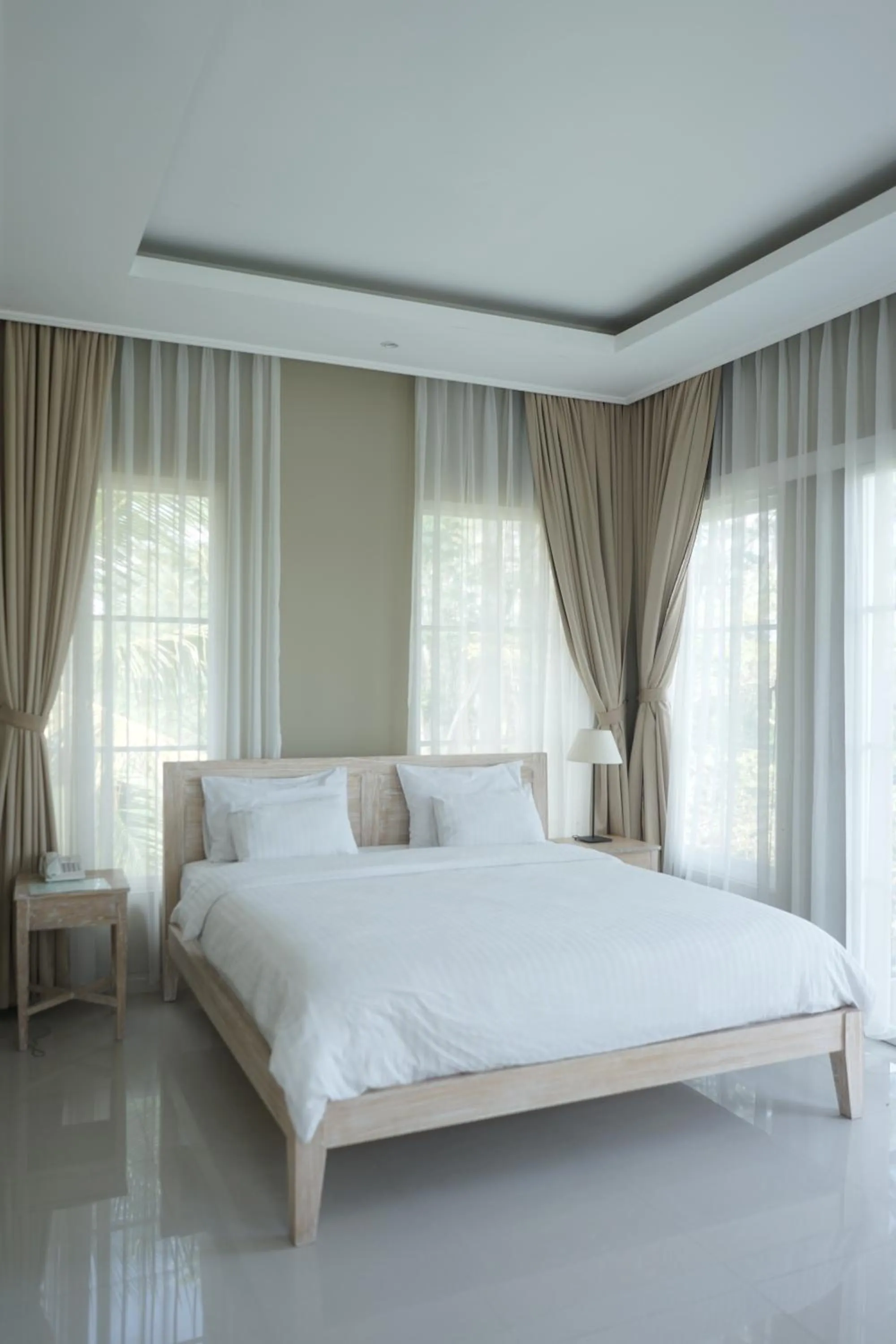 Bed in Sevilla Resort Magelang