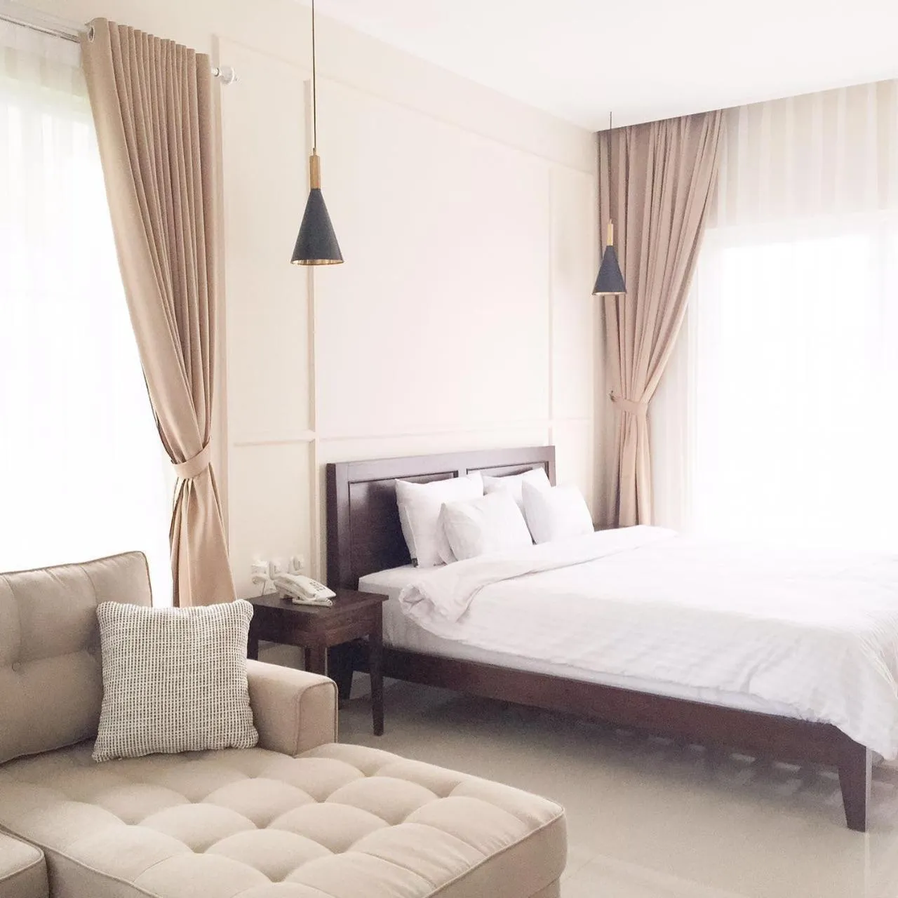 Bed in Sevilla Resort Magelang