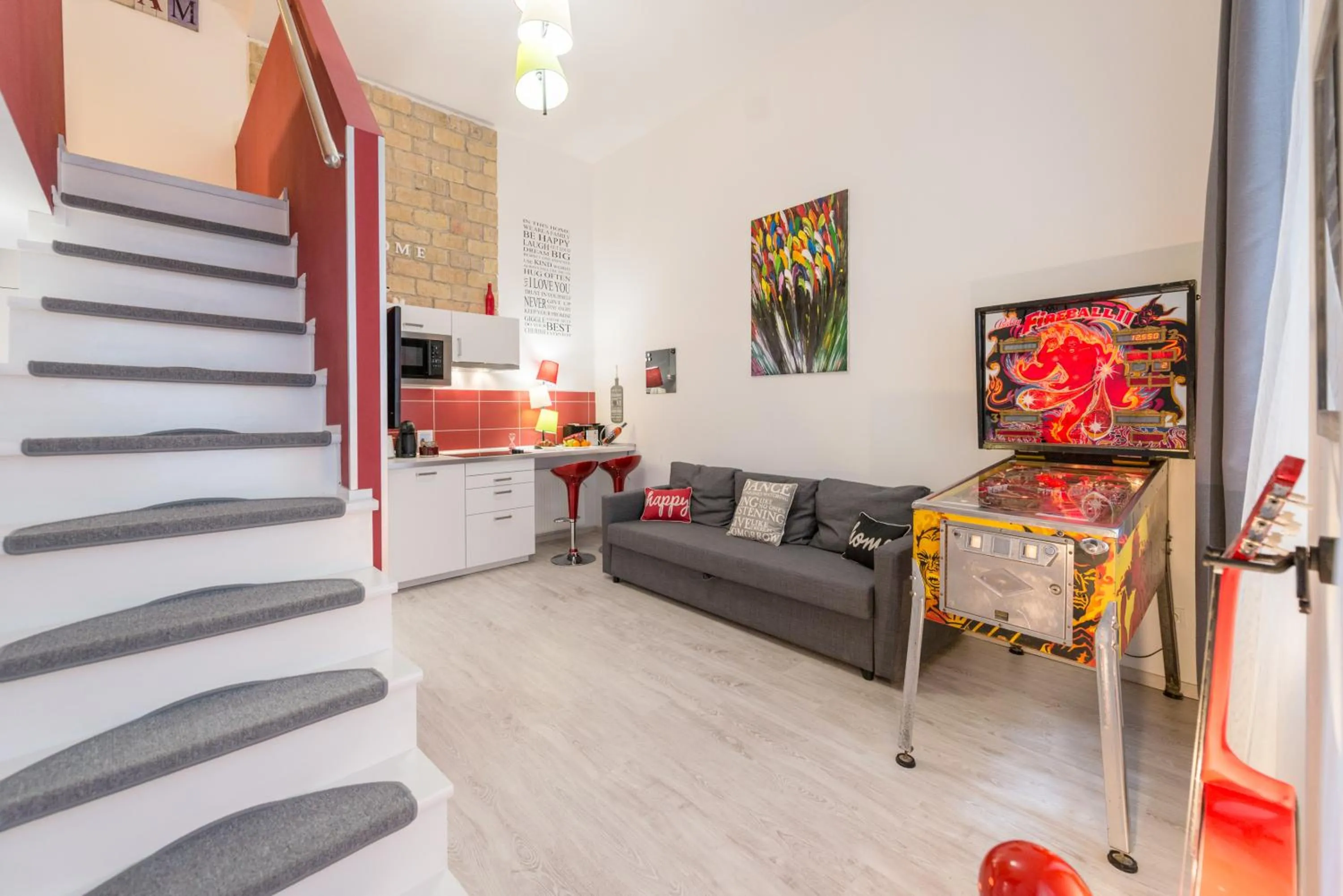 Kitchen or kitchenette in happy home FOX