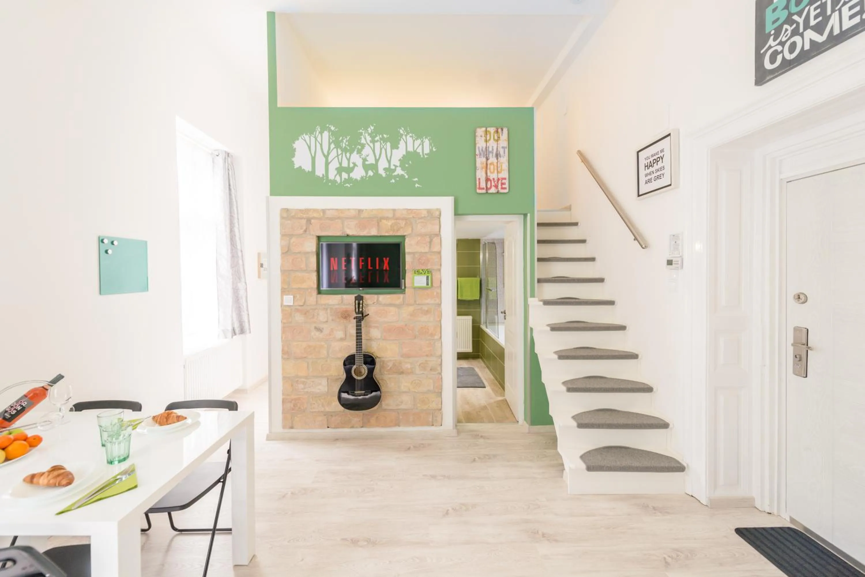 Living room in happy home FOX