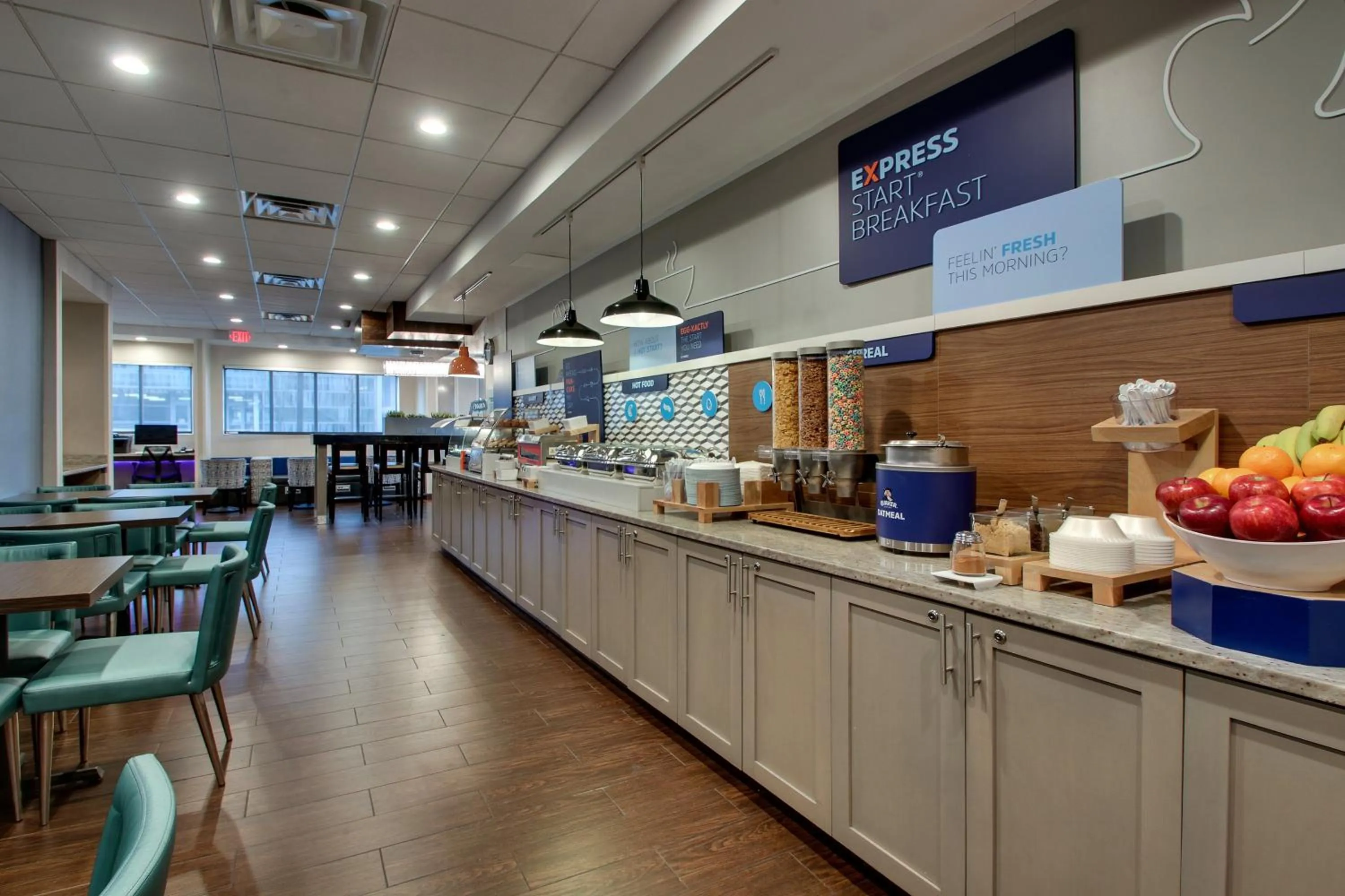 Restaurant/places to eat in Holiday Inn Express Washington DC Silver Spring by IHG