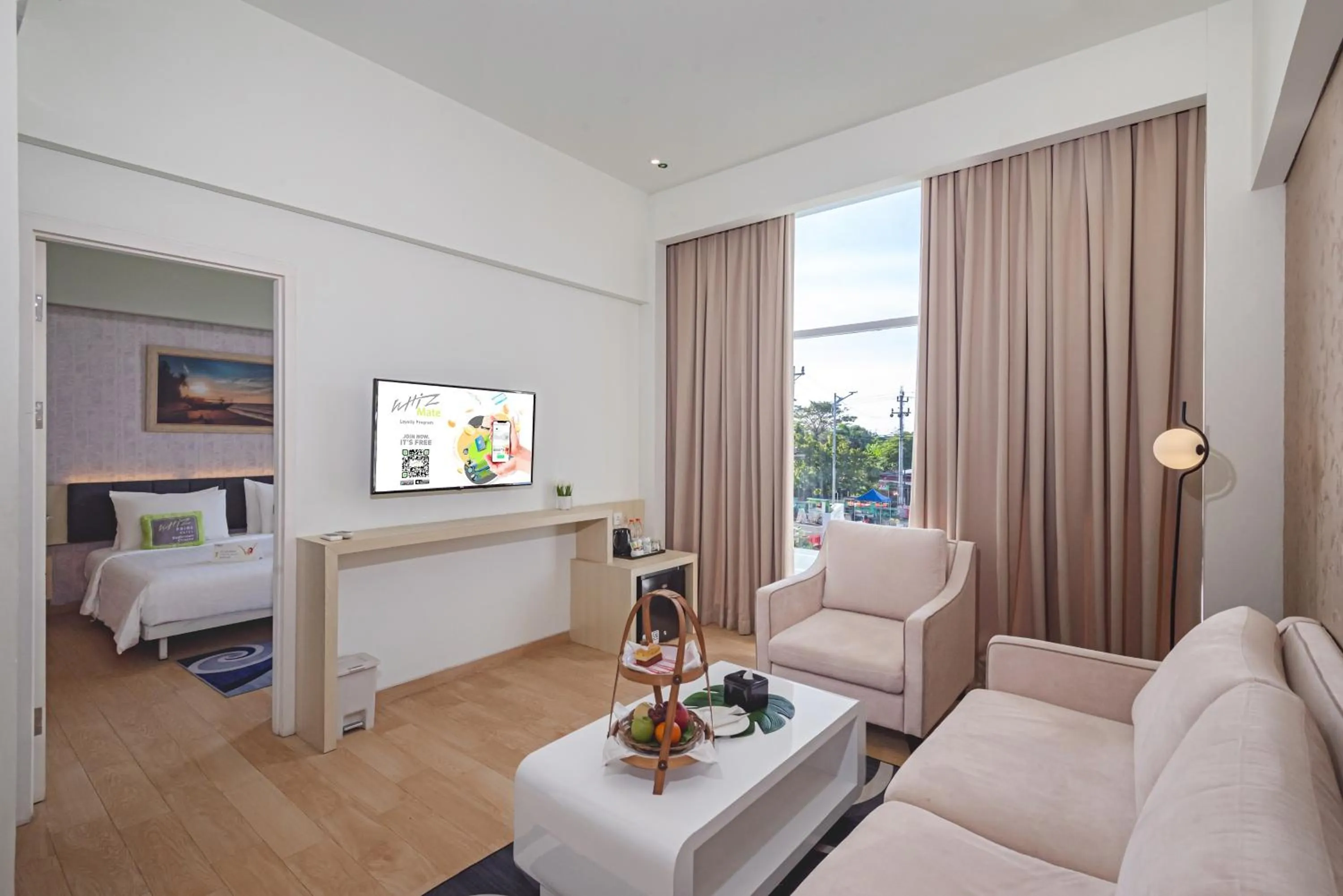 Living room in Whiz Prime Hotel Sudirman Cilacap